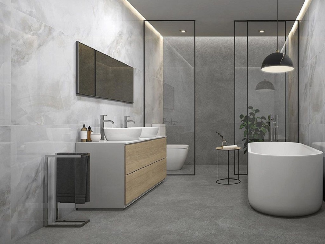 Изображение товара Испанский керамогранит Pamesa Ceramica Cr.Sardonyx Pearl 60x120 см для пола и стен