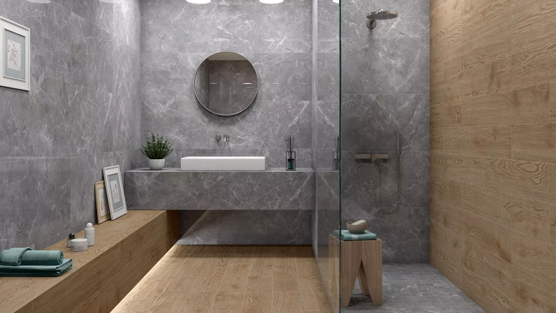 Изображение товара Керамогранит Pamesa ceramica Cr.ascolano Gris Leviglassprm 60x120см цвет серый