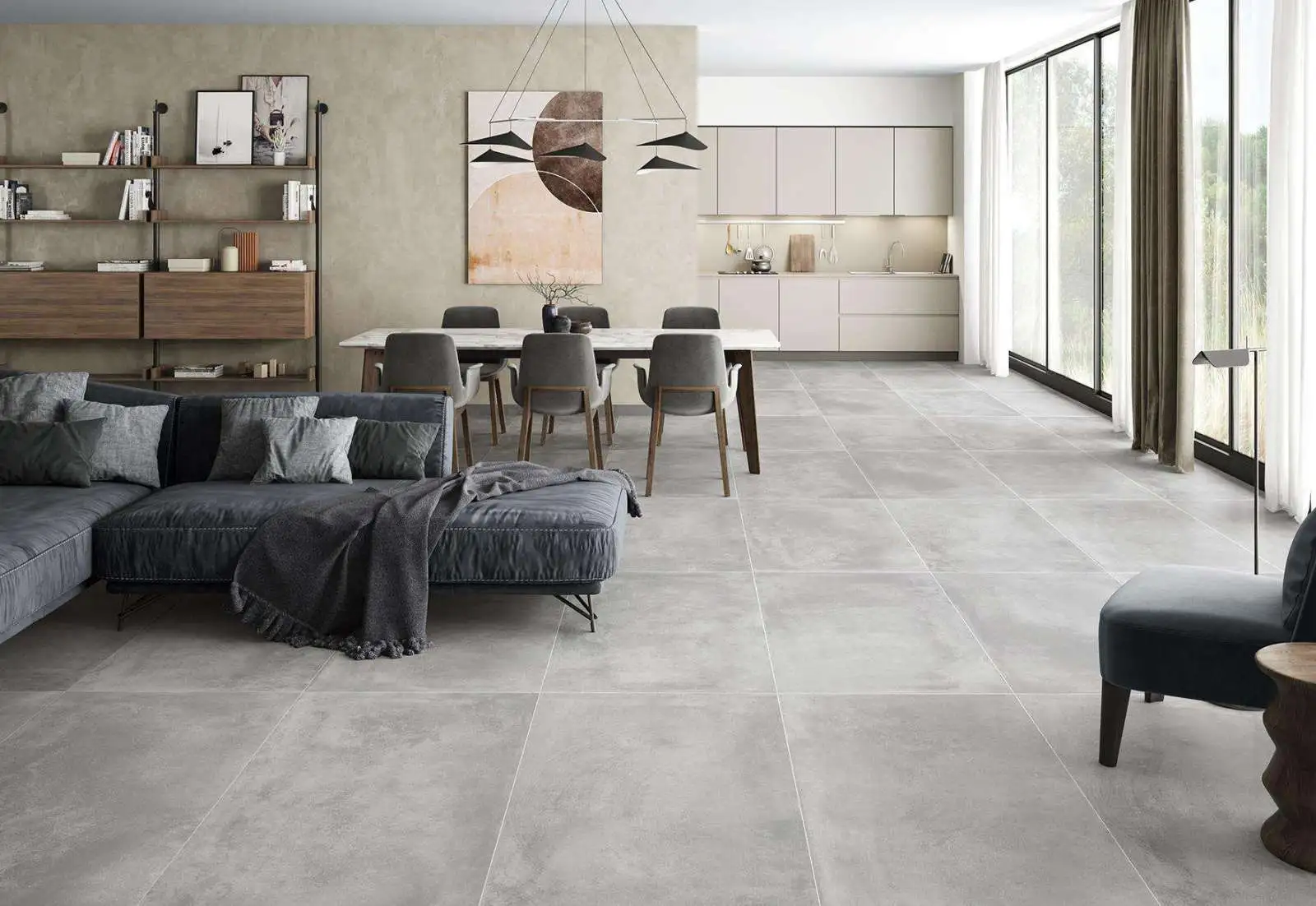 Изображение товара Керамогранит Pamesa ceramica At.elite Perla 60x120 см серый для пола и стены