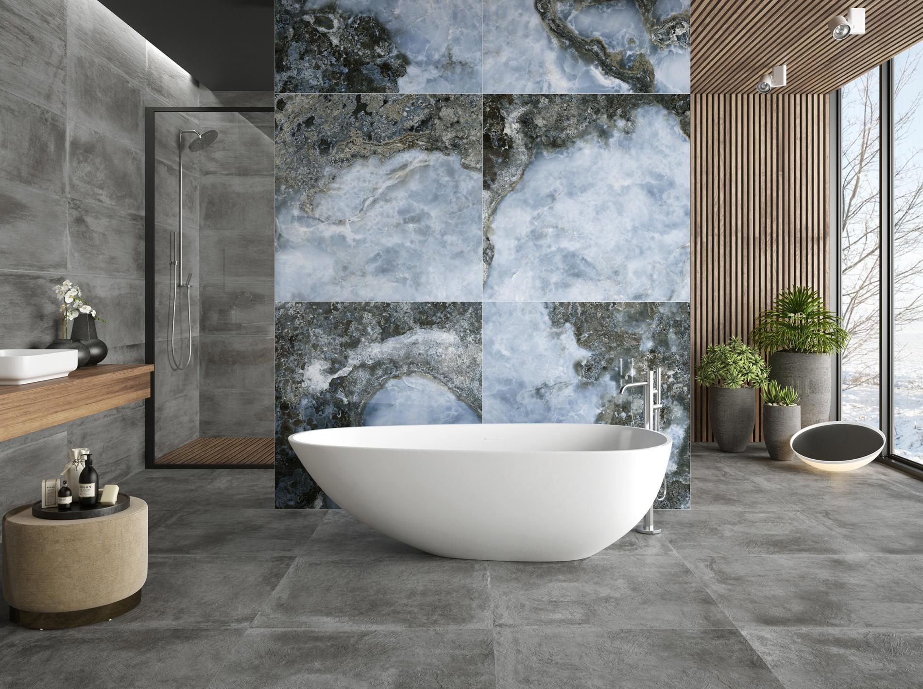 Изображение товара Керамогранит Pamesa ceramica Essen Zircon Rectprm 60x120см цвет серый