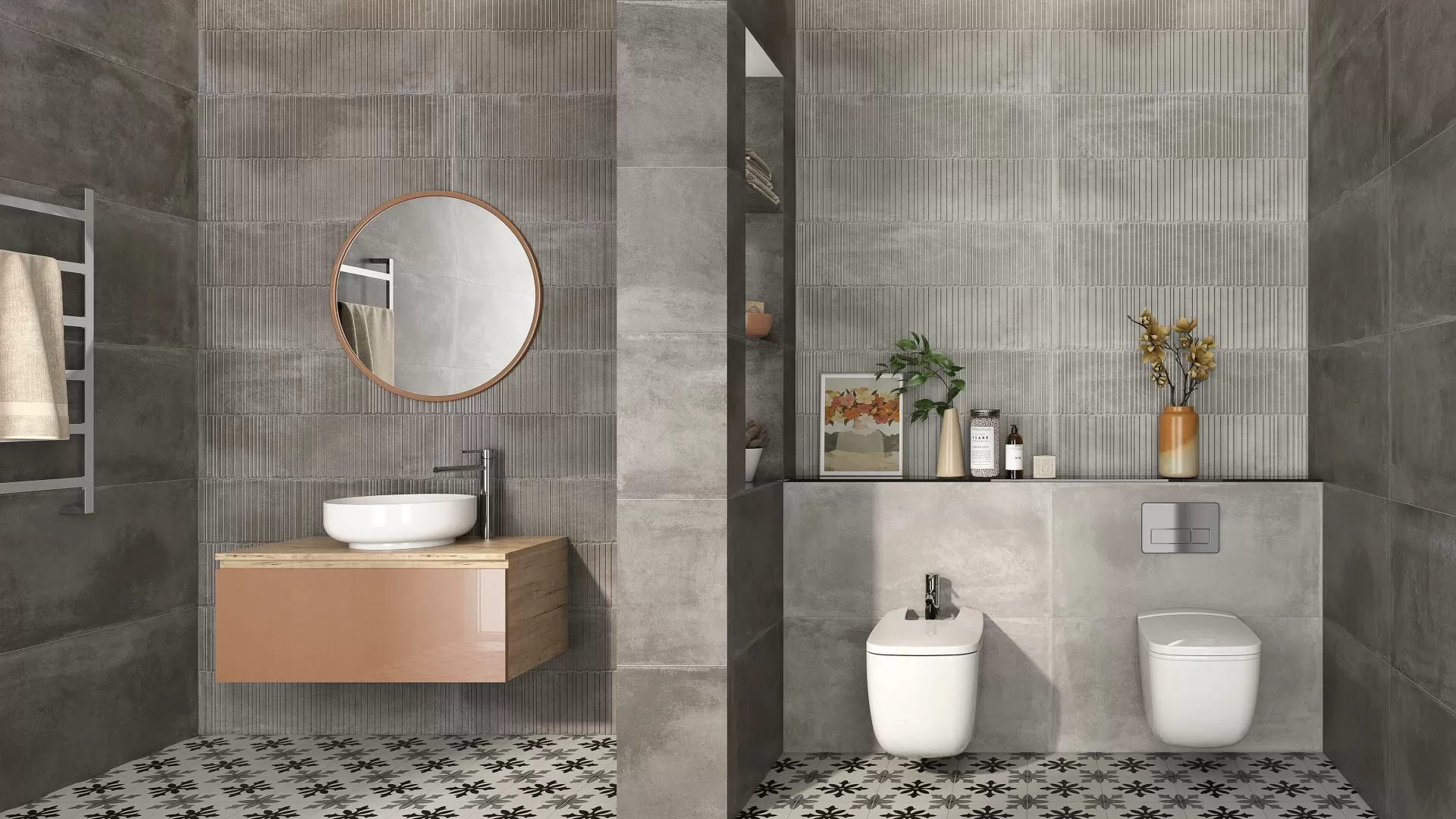 Изображение товара Керамогранит Pamesa ceramica Essen Gris Rectekb 60x120 см серый