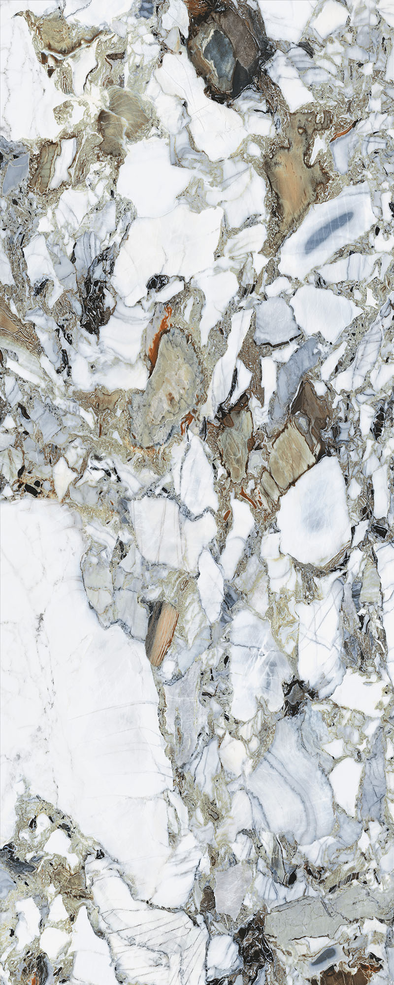 Изображение товара Керамогранит Vitra Citymarble 60x120 см микс мраморный эффект для пола и стен