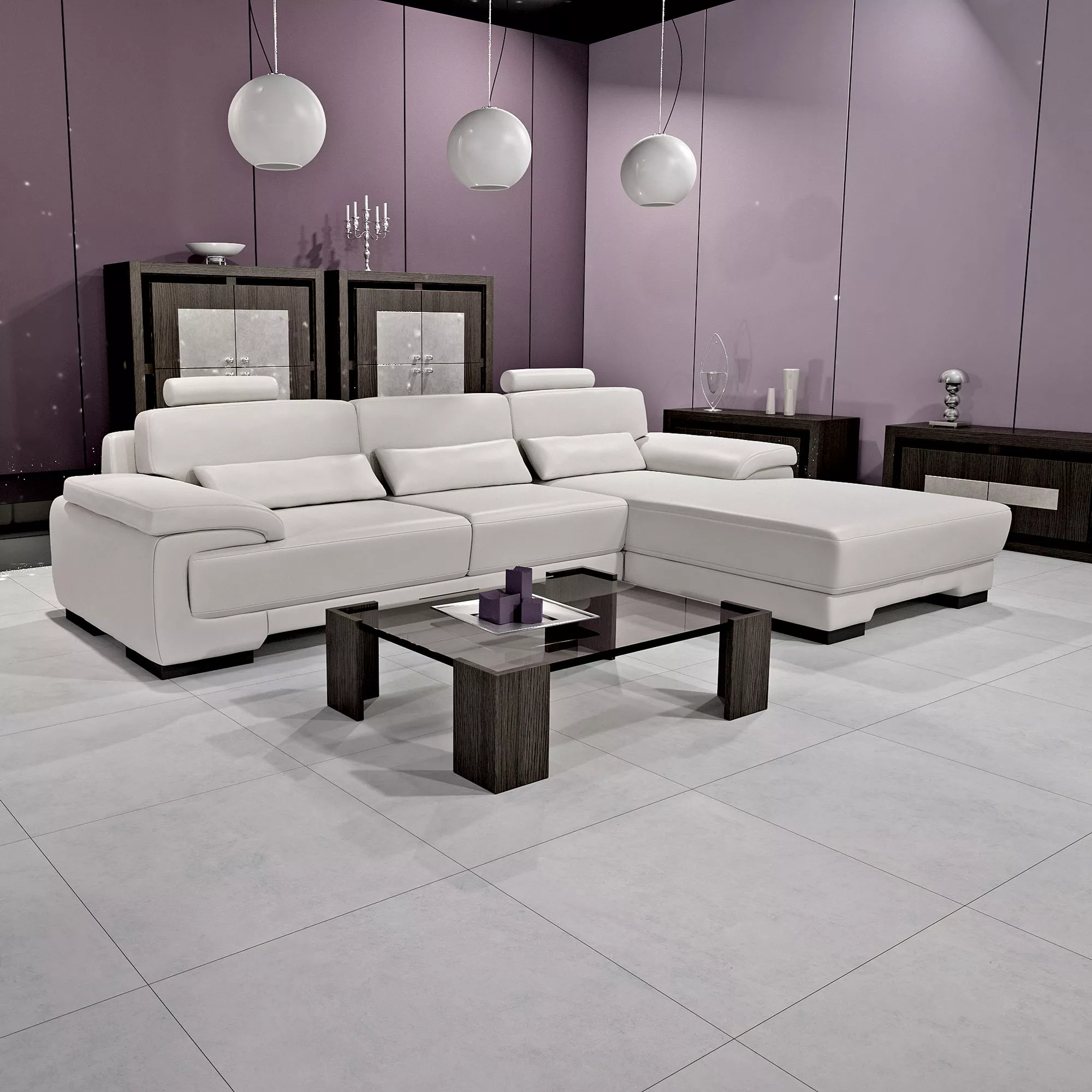 Изображение товара Керамогранит Гранитея Taganay /таганай G340PR 600*600ekb 60x60см цвет светло-серый, белый