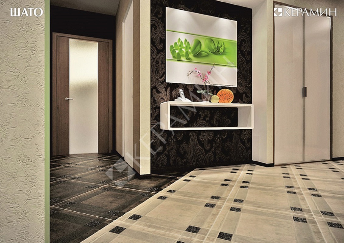 Изображение товара Керамогранит Керамин Шато 5559ekb 50x50см цвет коричневый