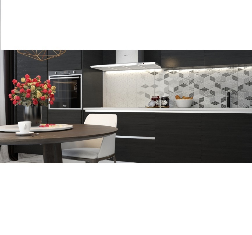 Изображение товара Настенная керамическая плитка Керамин Тренд 30x60 см белая для стен