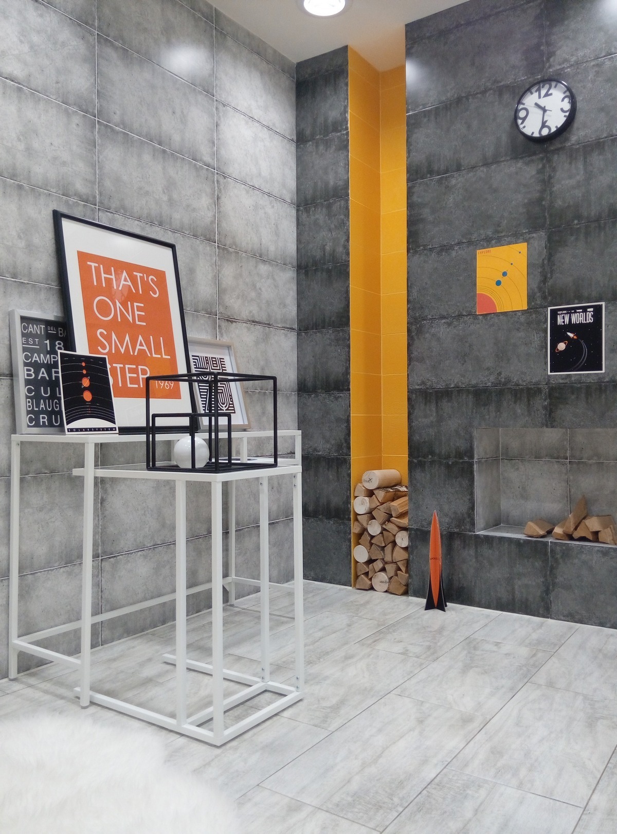 Изображение товара Настенная плитка Керамин Мегаполис 00-001675prm 30x60см цвет серый