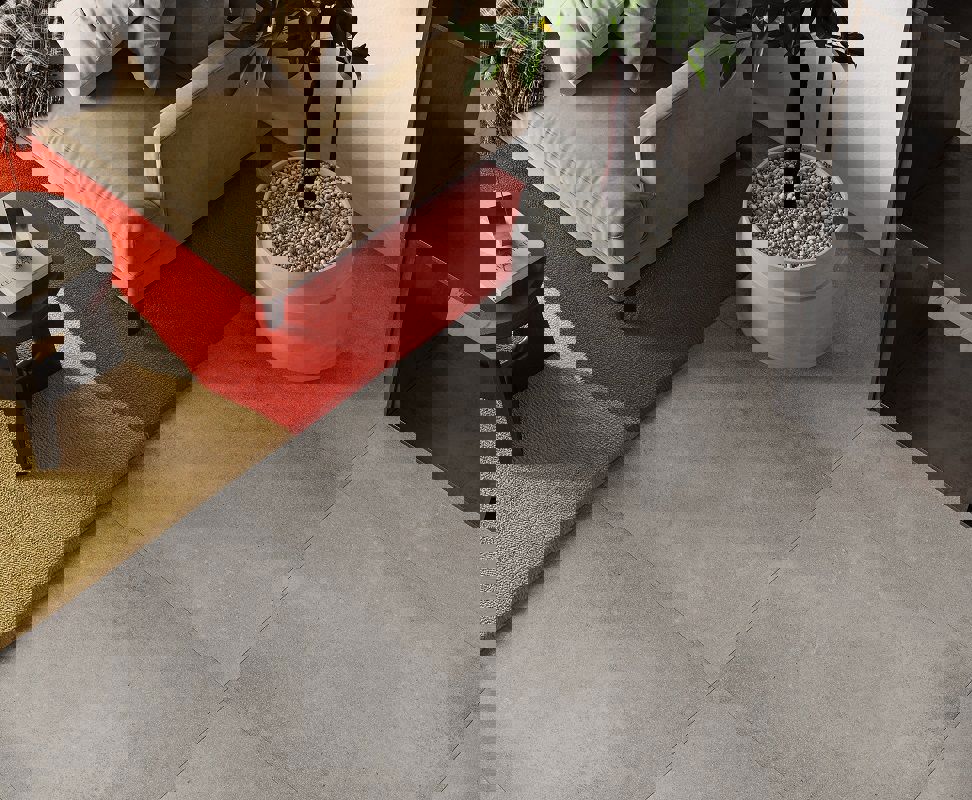 Изображение товара Керамогранит Laparet Sahara Dark Grey 80x80 см бетонный