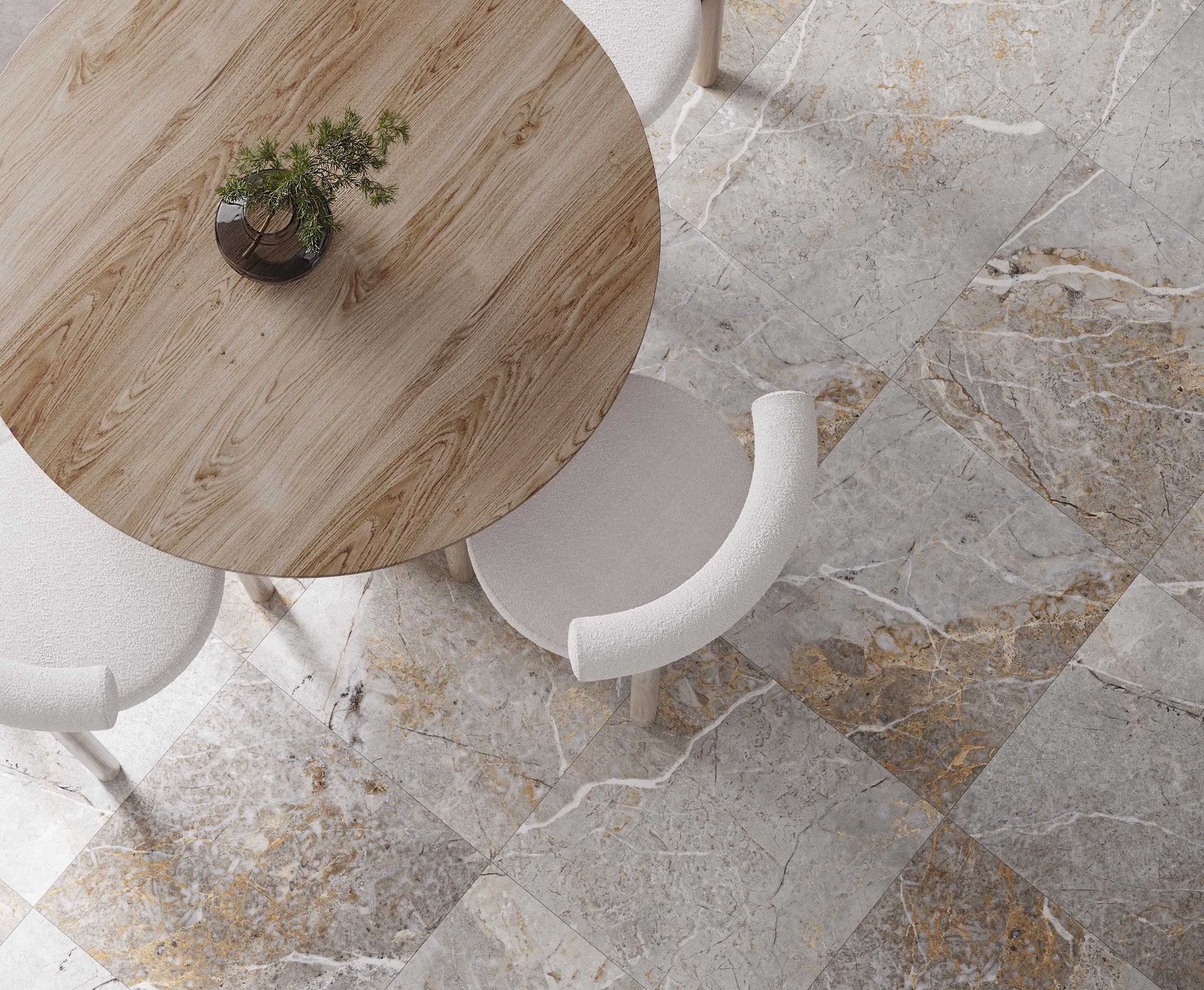 Изображение товара Керамогранит Laparet Fantastico grey granito х9999287014 kra 60x60см цвет разноцветный