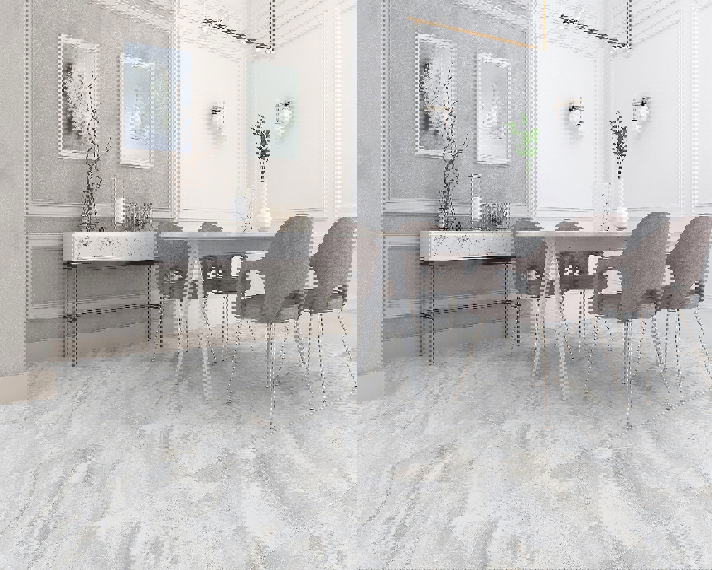 Изображение товара Керамогранит LAPARET Irida Серый 60x60 См Матовый