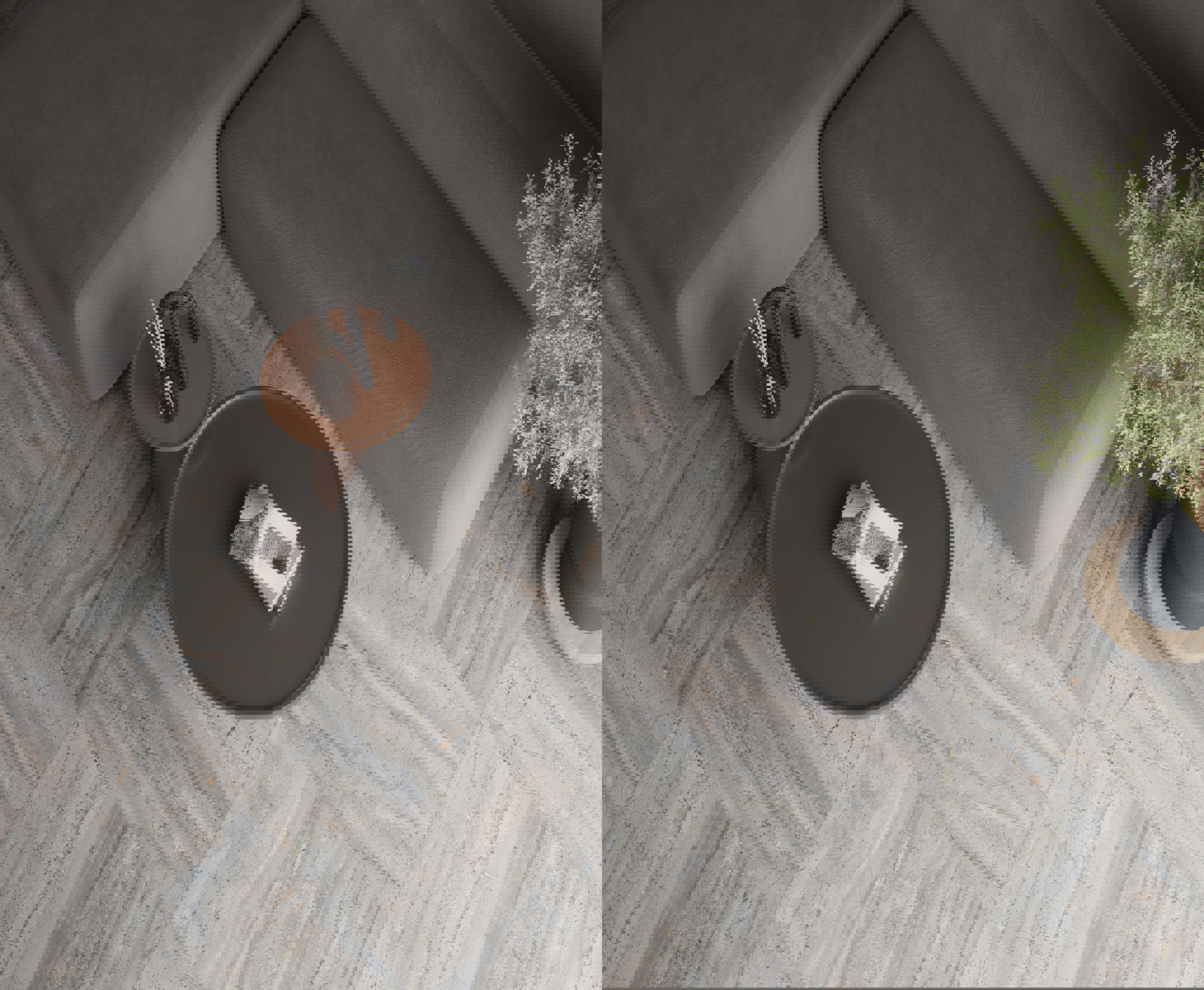 Изображение товара Керамогранит Laparet Moon серый 60x60 см глянцевый в упаковке 1.44 м2