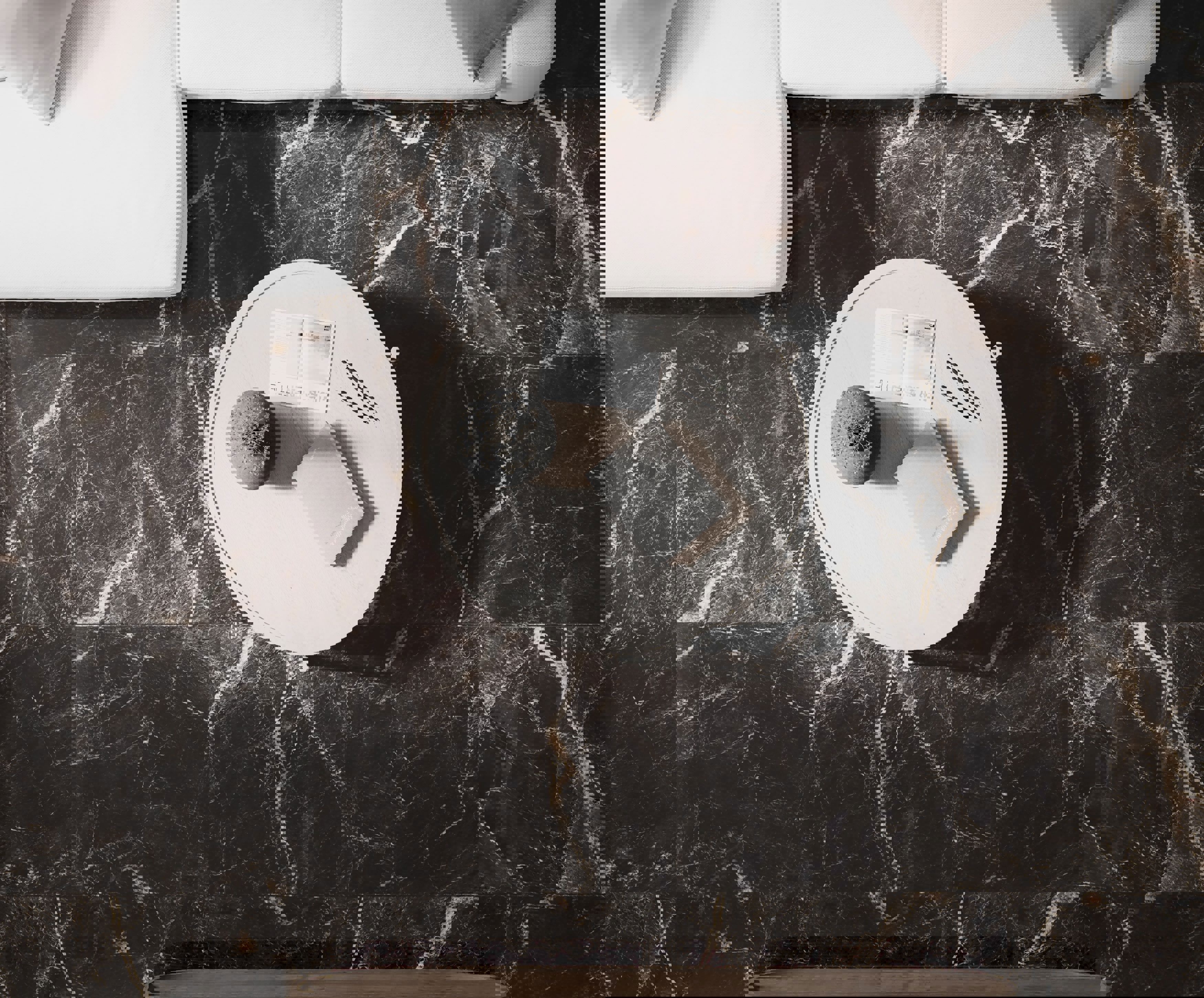 Изображение товара Керамогранит Laparet Xtreme Nero 60x60см черный глянцевый для пола и стен