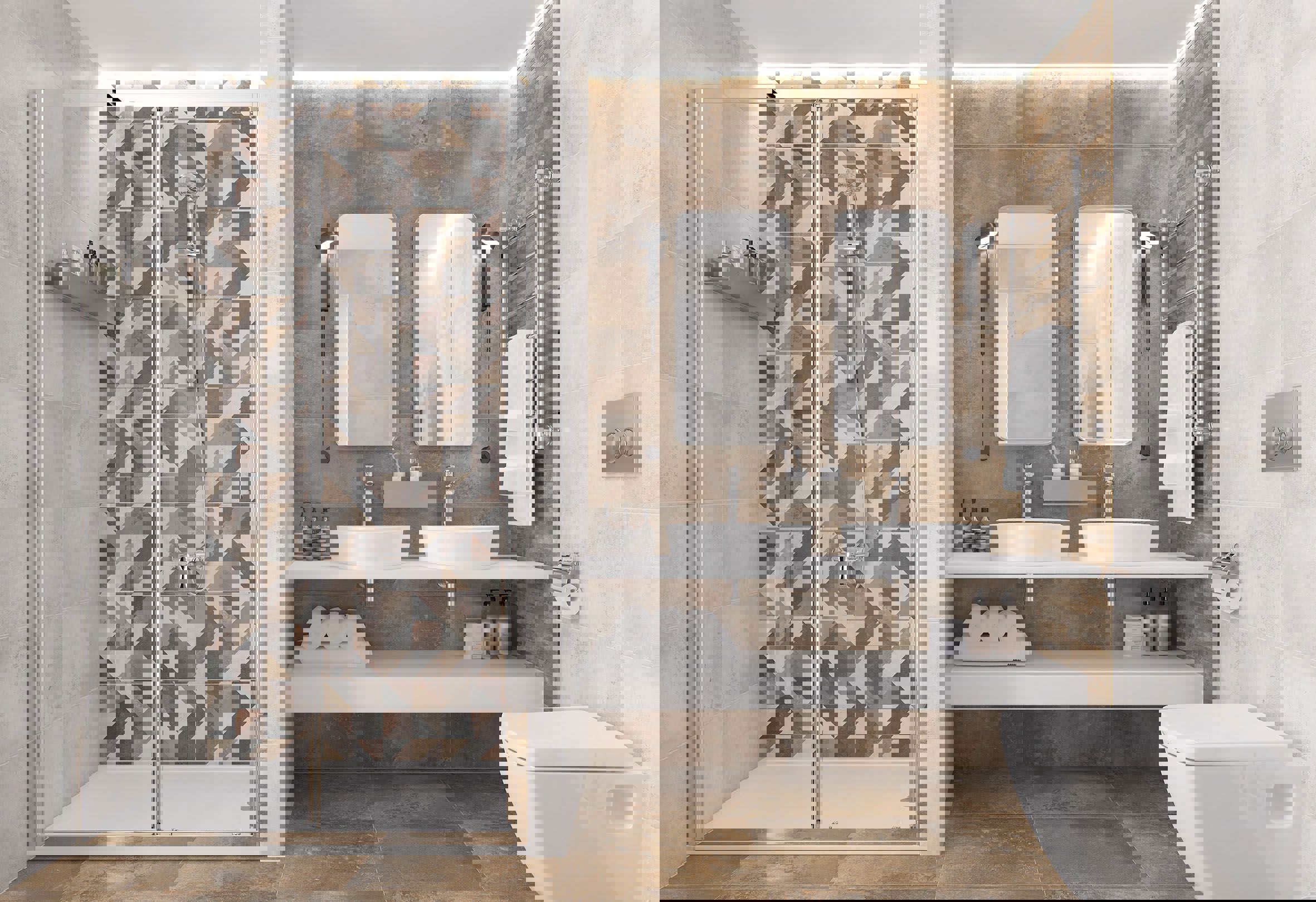 Изображение товара Керамогранит Laparet Ferry х9999295238 kra 50x50см цвет бежевый мрамор