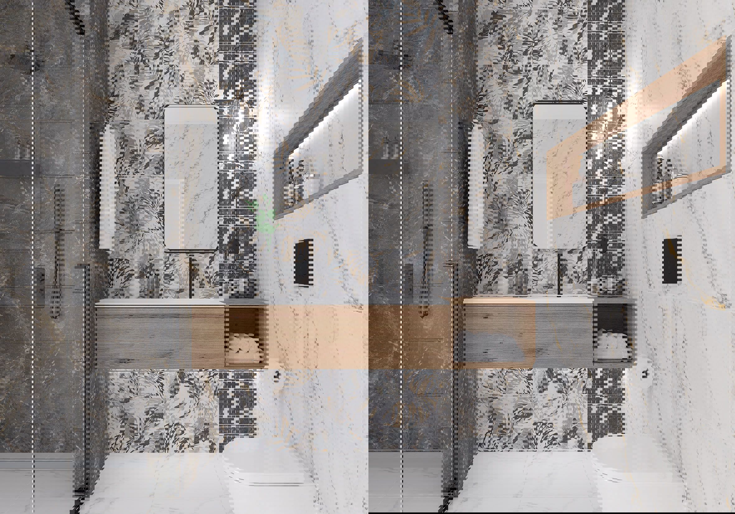 Изображение товара Настенная плитка Laparet Kanzas х9999285784 kra 30x60см цвет бежевый