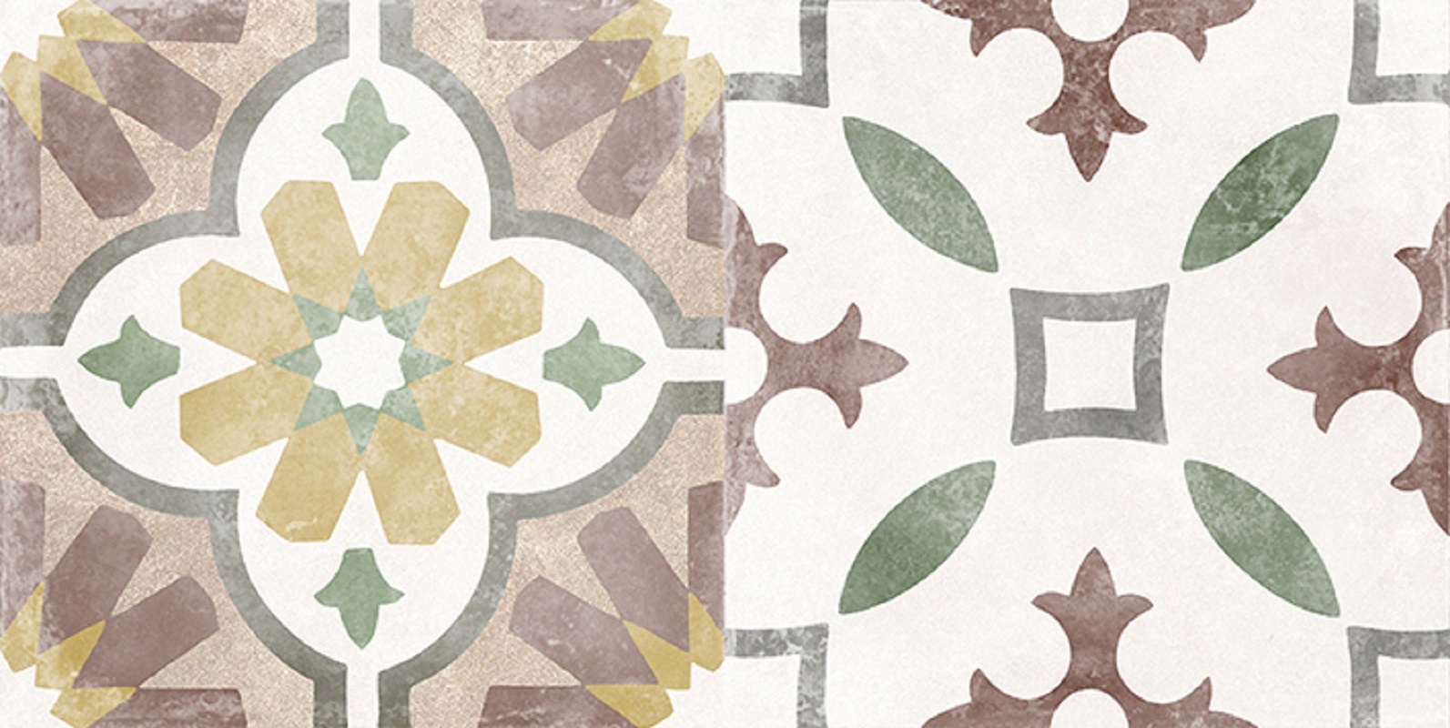 Изображение товара Настенная керамическая плитка Laparet Atlas бежевый 40х20 см