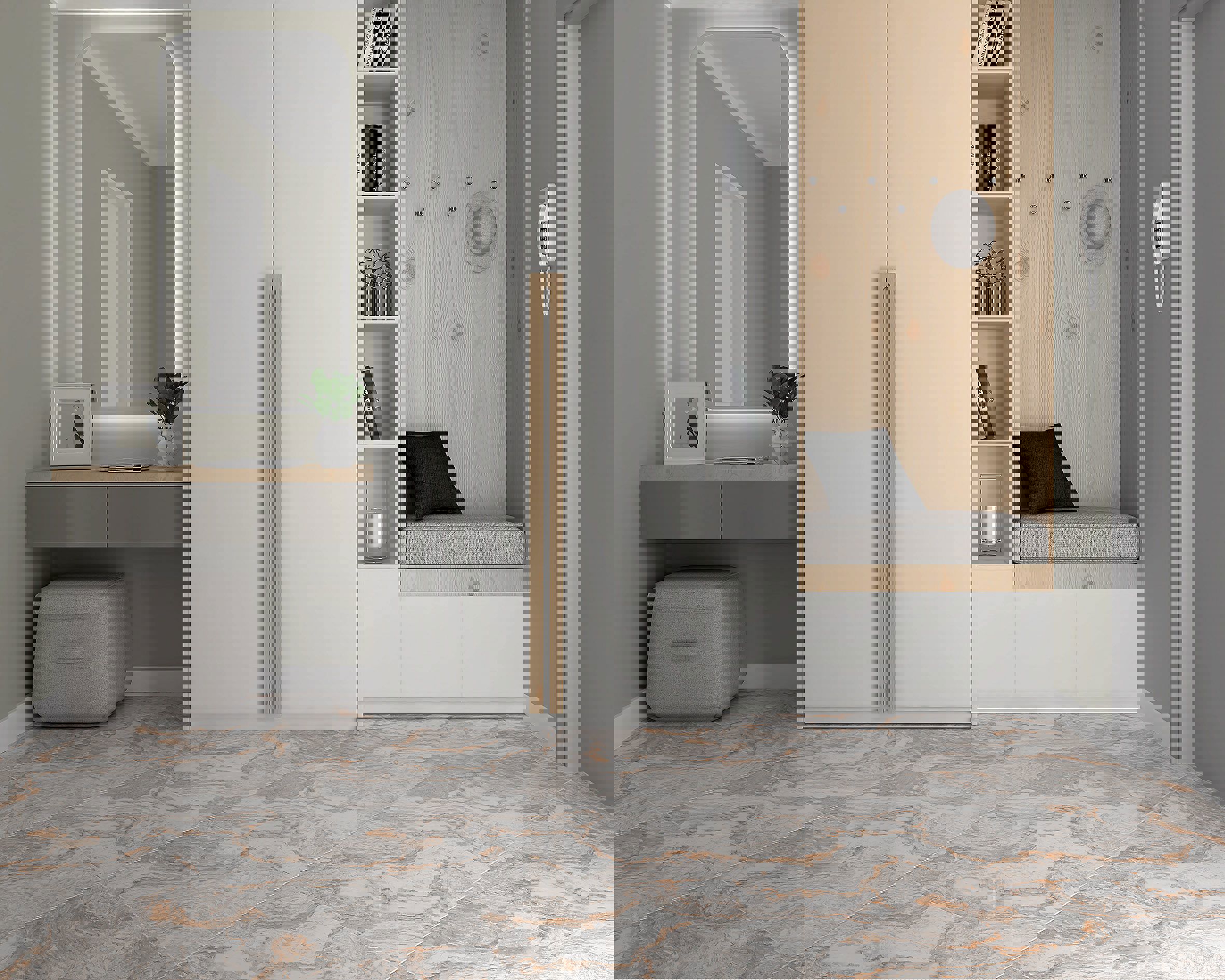 Изображение товара Настенная керамическая плитка Laparet Gray 25x75 см Россия