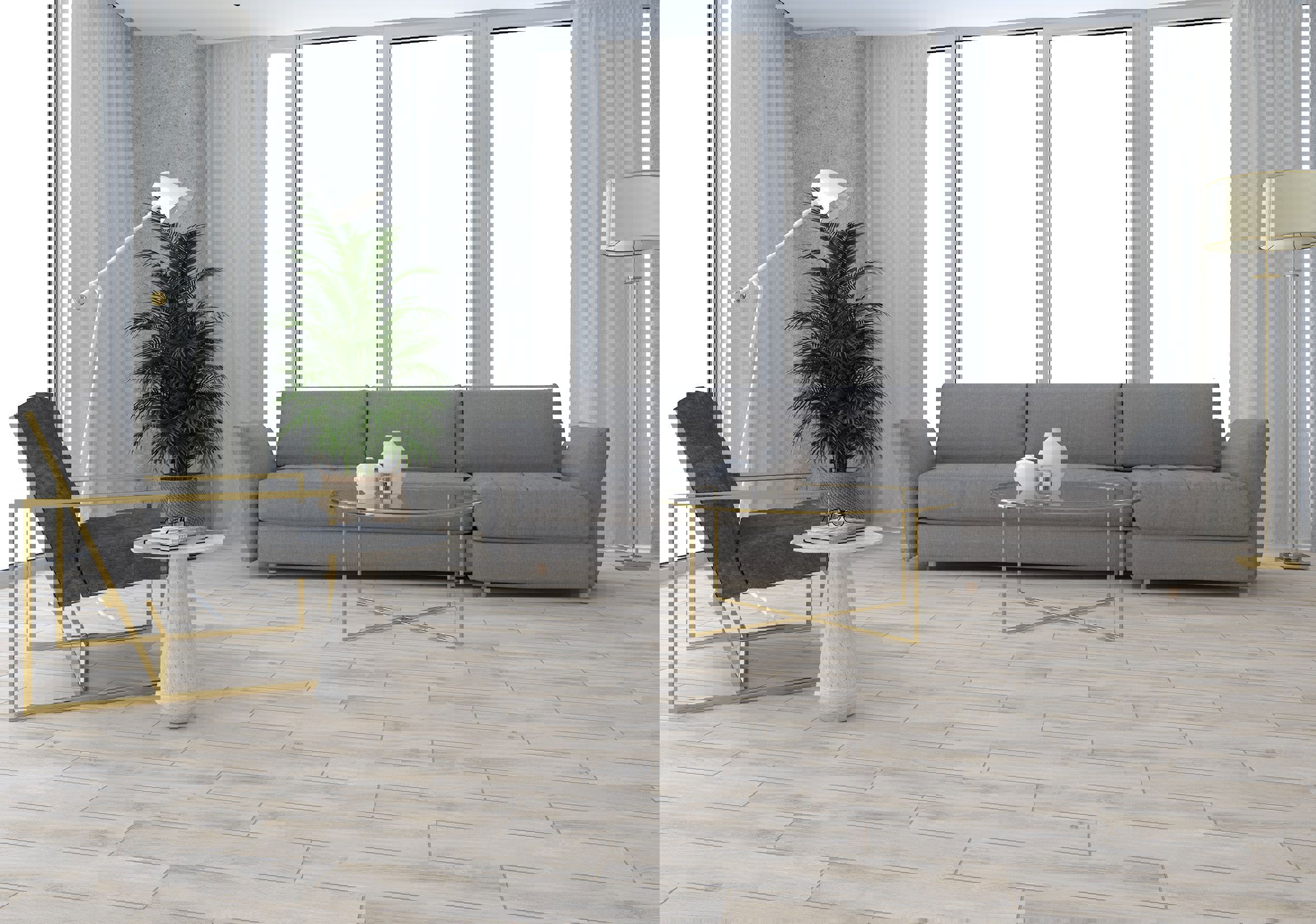 Изображение товара Керамогранит Laparet Savana 15x60 см бежевый матовый для пола и стен