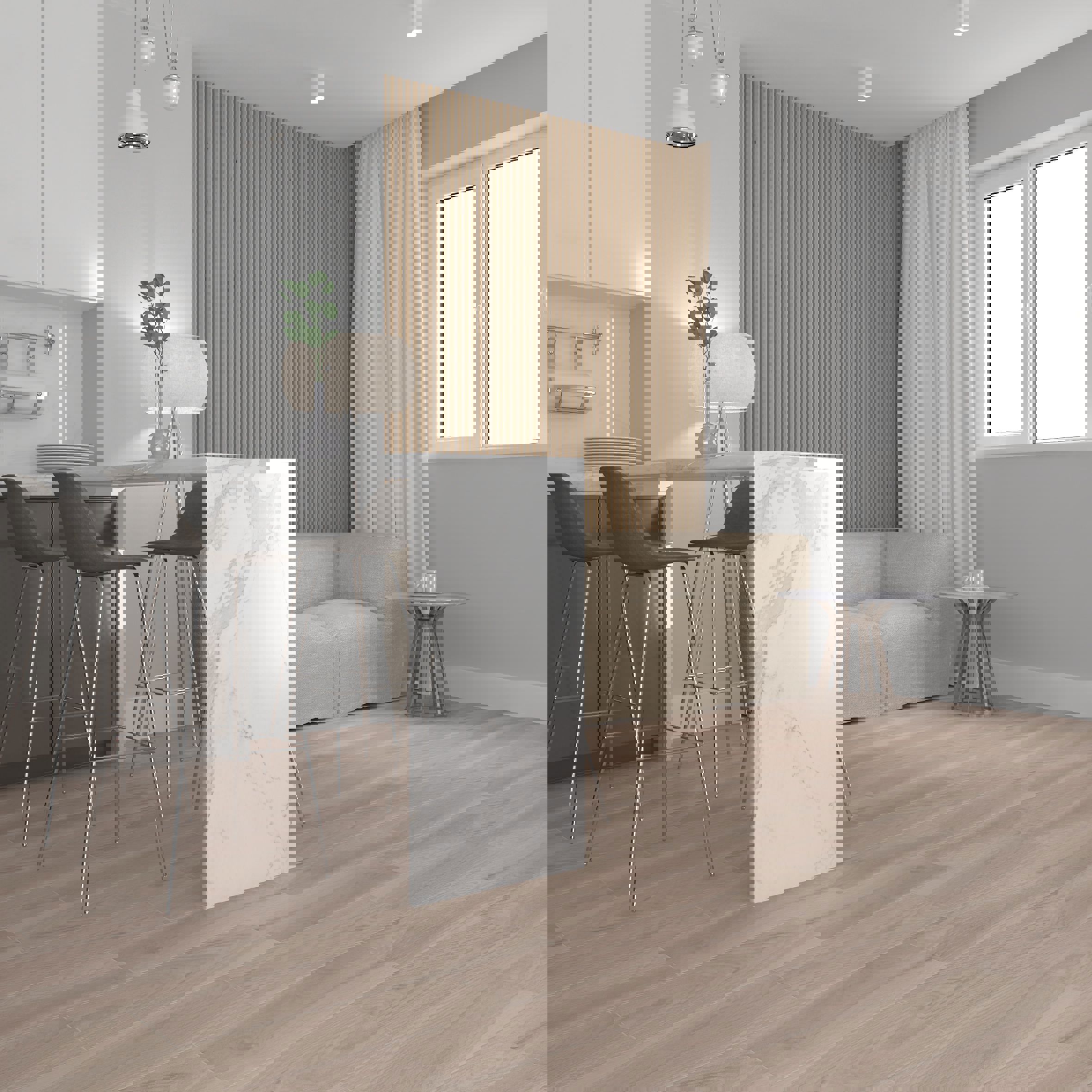 Изображение товара Керамогранит Laparet Albero 20x80 см коричневый матовый для пола и стен