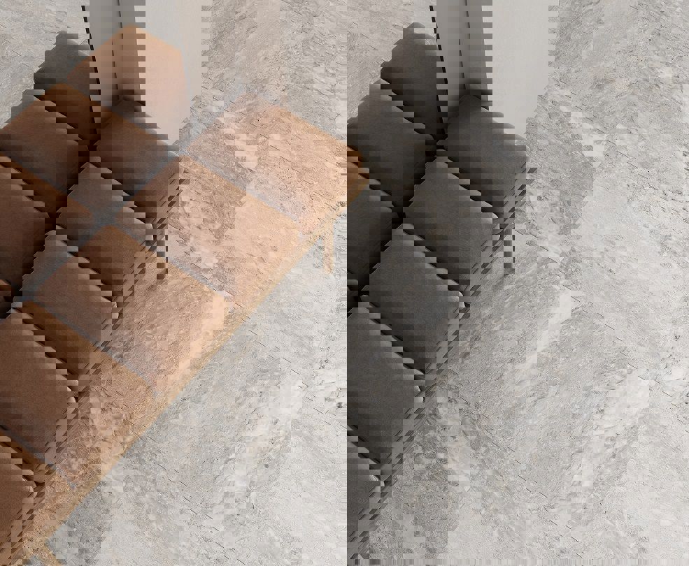 Изображение товара Керамогранит Laparet Energy Gris 120x60 см Серый мраморный эффект