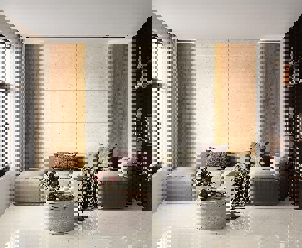 Изображение товара Керамогранит Laparet Connect Marfil светло-бежевый 59.5x59.5 см для пола и стен