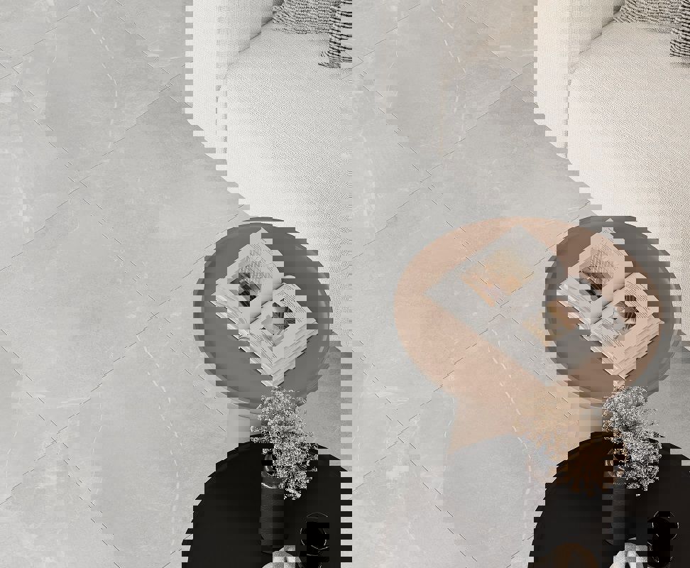 Изображение товара Керамогранит Laparet Flat серый 50x50 см мраморный эффект влагостойкий для стен и пола