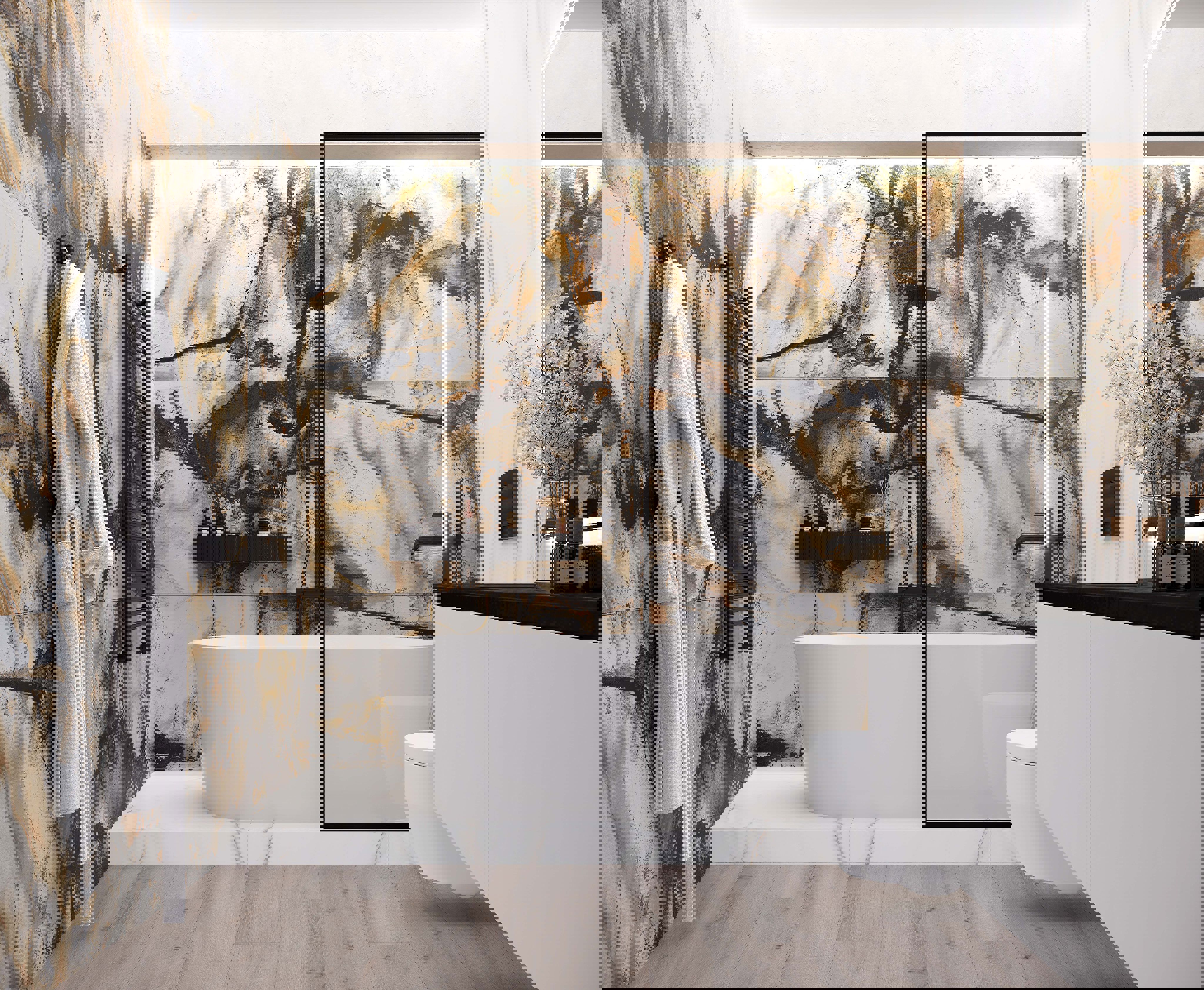 Изображение товара Керамогранит Laparet Skat Gold 80x160 см бежевый матовый для пола и стен