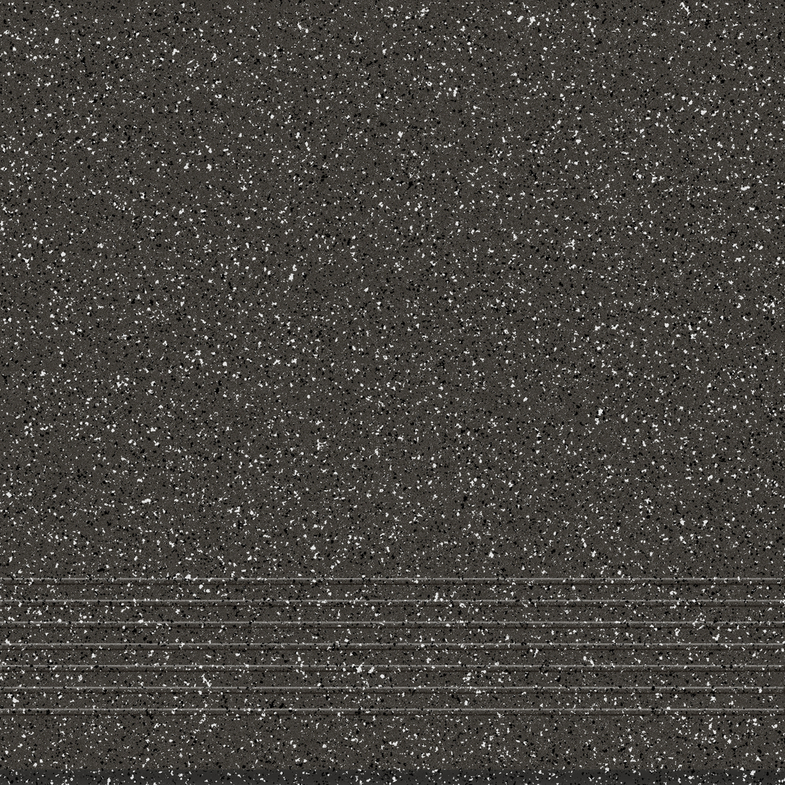 Изображение товара Ступень Cersanit ML4A403 Milton серый темный рельеф 29.8x29.8