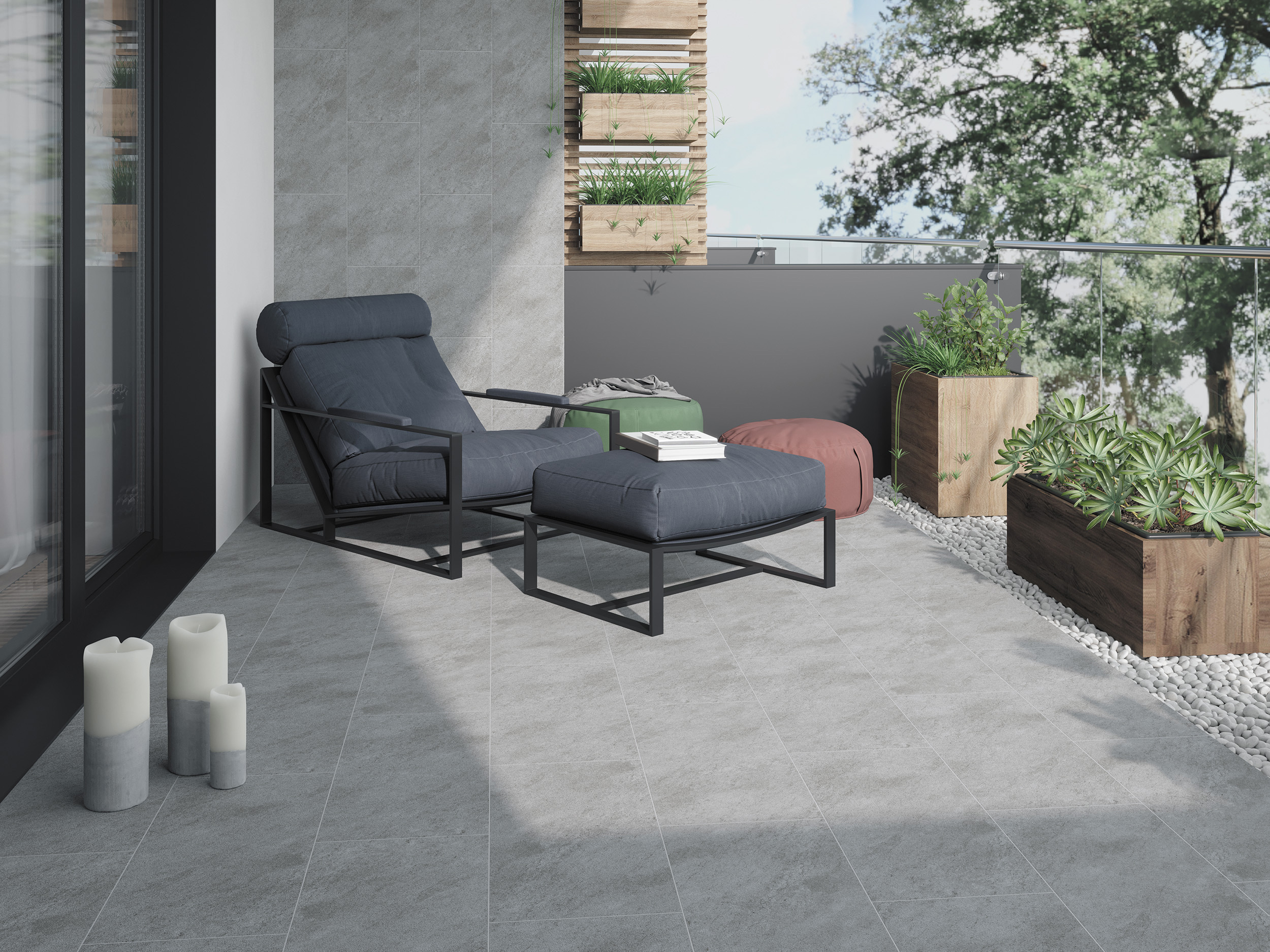 Изображение товара Керамогранит Cersanit Orion OB4L092 29.7x59.8 см серый/серебристый