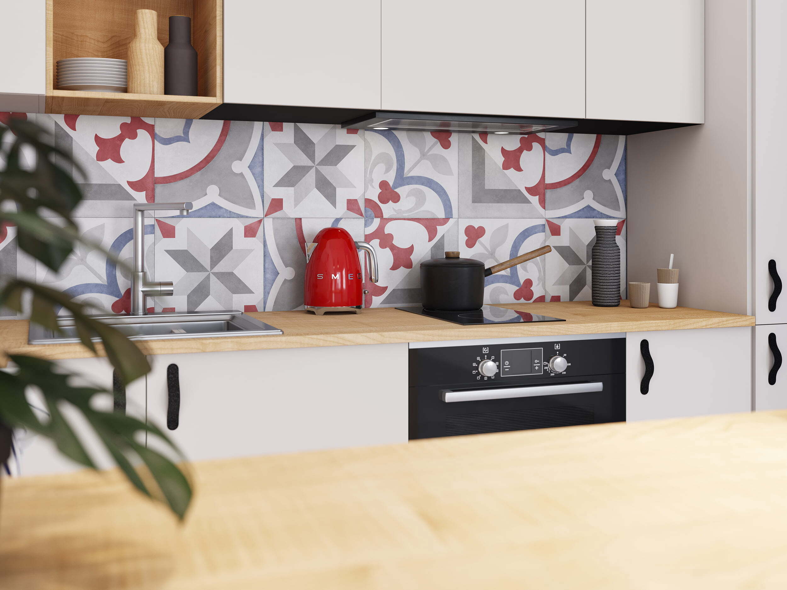 Изображение товара Керамогранит Cersanit Motley MO4A453 29.8x29.8 см разноцветный