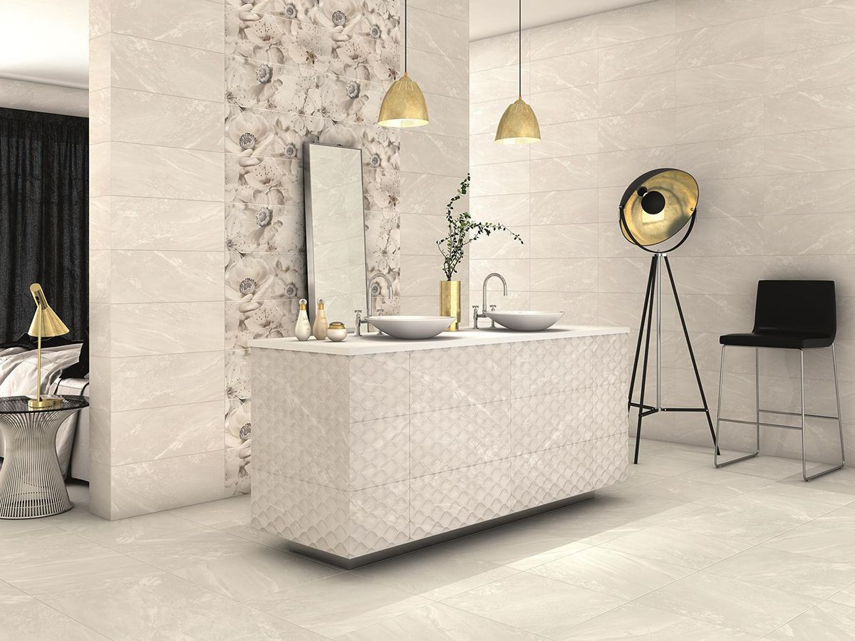 Изображение товара Granito Kenai Ivory керамическая настенная плитка 23.5x58 см