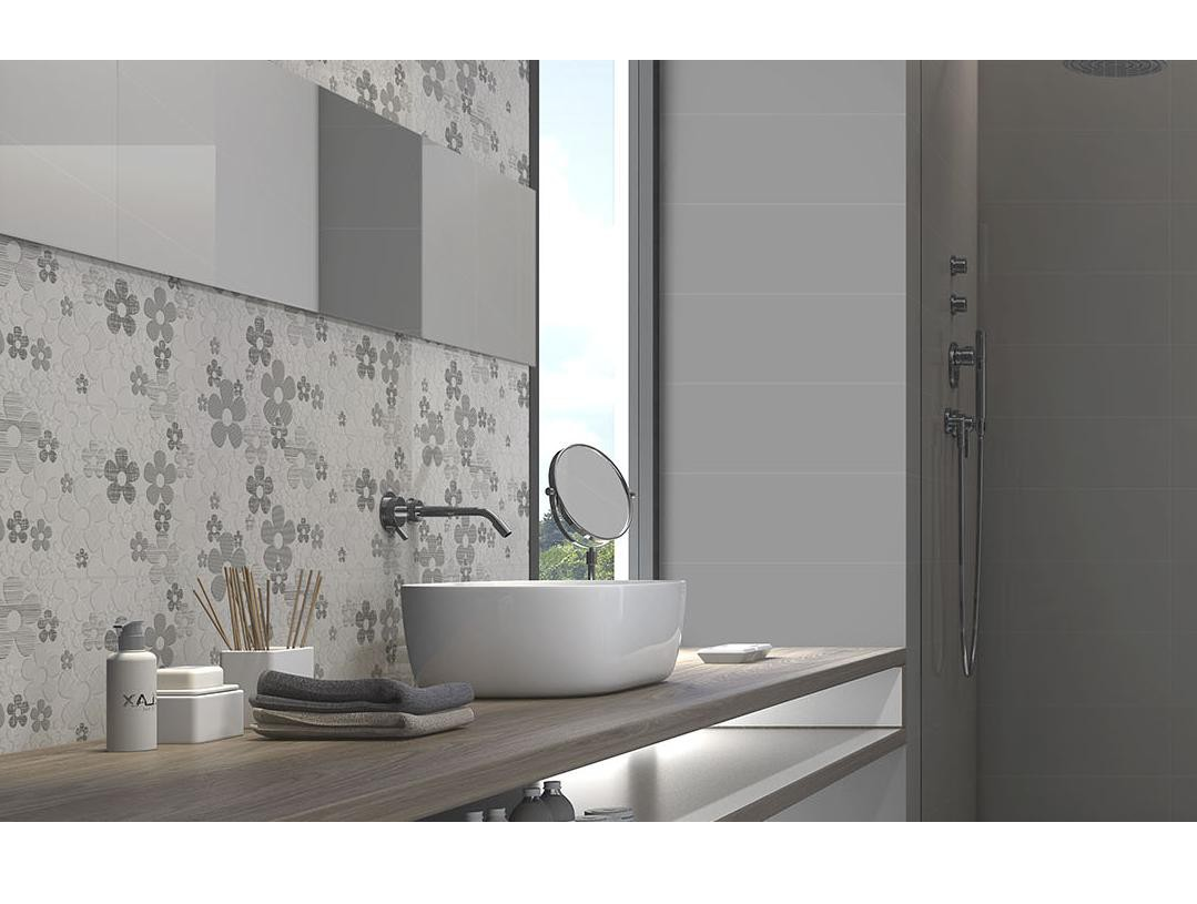 Изображение товара Керамическая плитка Granito Soft whiteekb 20x60см цвет белый