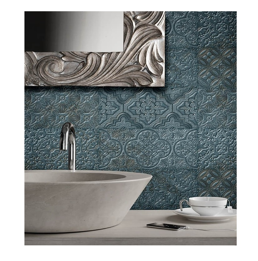 Изображение товара Керамическая плитка Granito DANTE Décor Oceanekb 12x24см цвет темно-синий