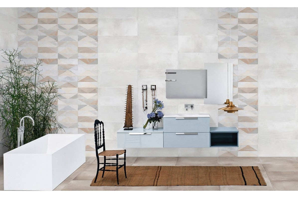 Изображение товара Керамическая плитка Granito Smart Blancoekb 30x70см цвет светло-серый