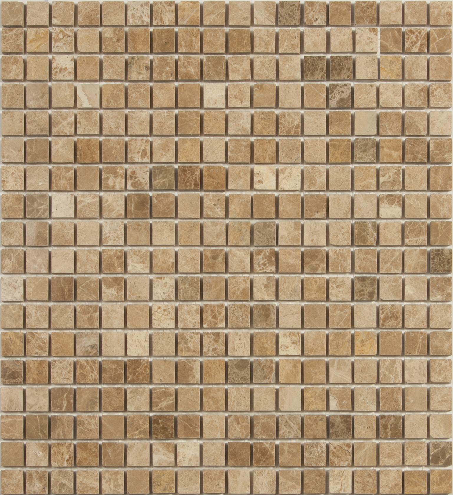 Изображение товара Декоративная мозаика из натурального мрамора NSMOSAIC 30.5x30.5 см коричневая