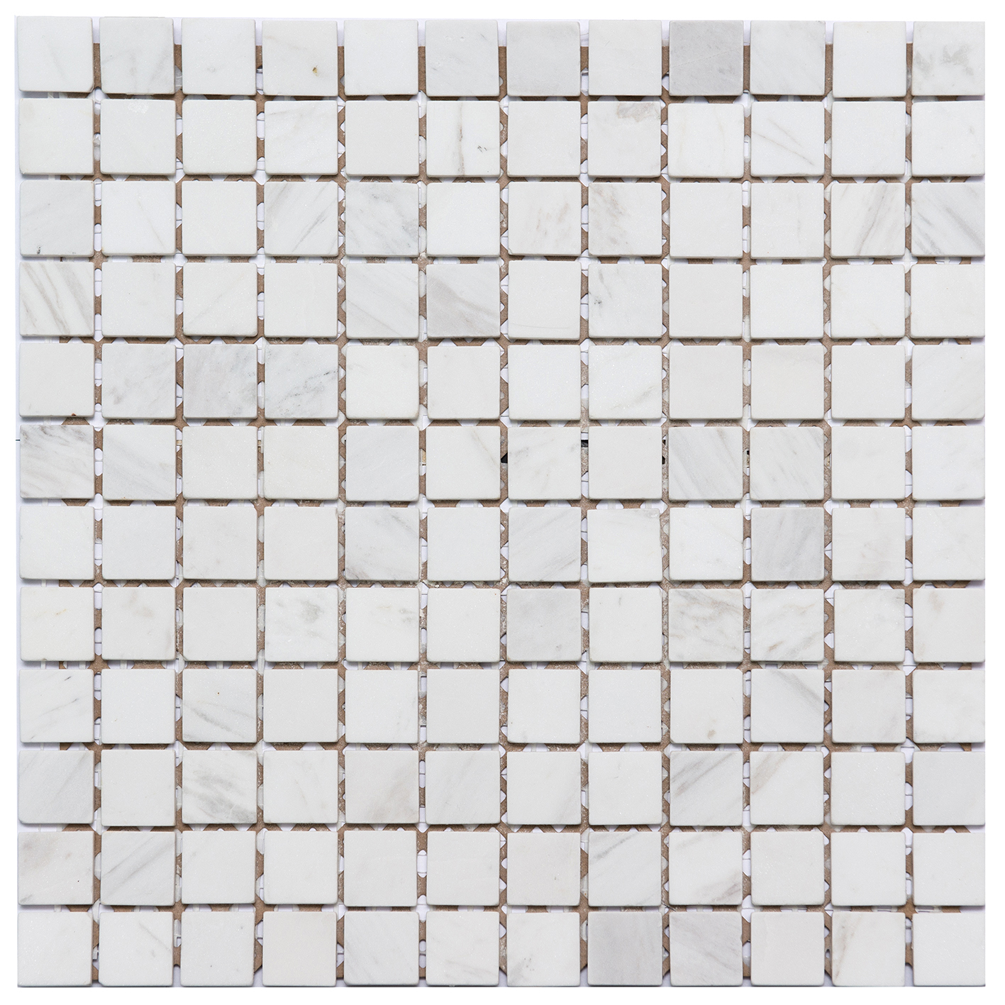 Изображение товара Декоративная мозаика из натурального мрамора Bianco Carrara 29.8x29.8 см NSMOSAIC