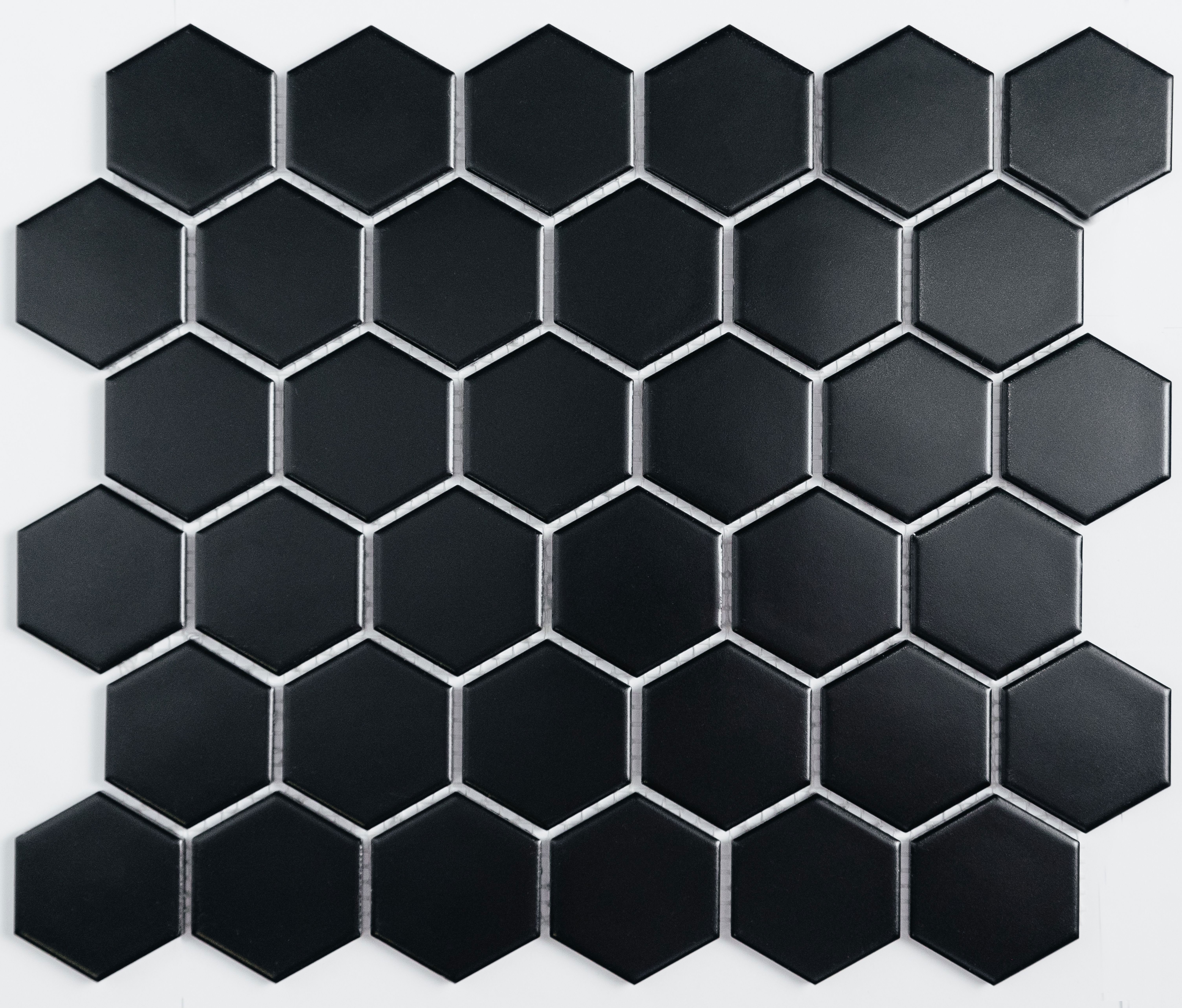 Изображение товара Декоративная керамическая мозаика NSMOSAIC Ps5159-05 Черный 28.1х32.5см морозостойкая