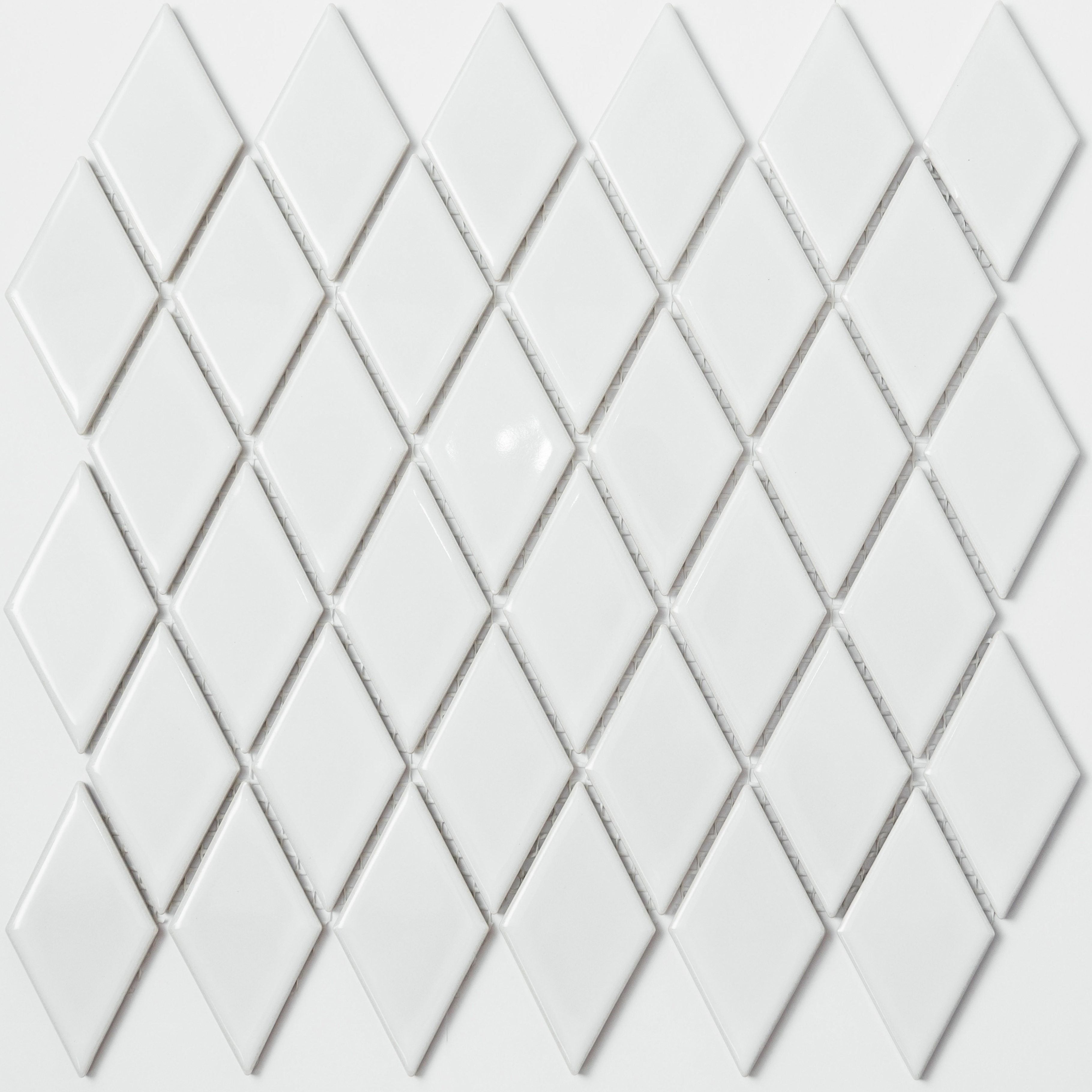 Изображение товара Декоративная мозаика NSMOSAIC Prr1010-30 30.5x26.6 см белая