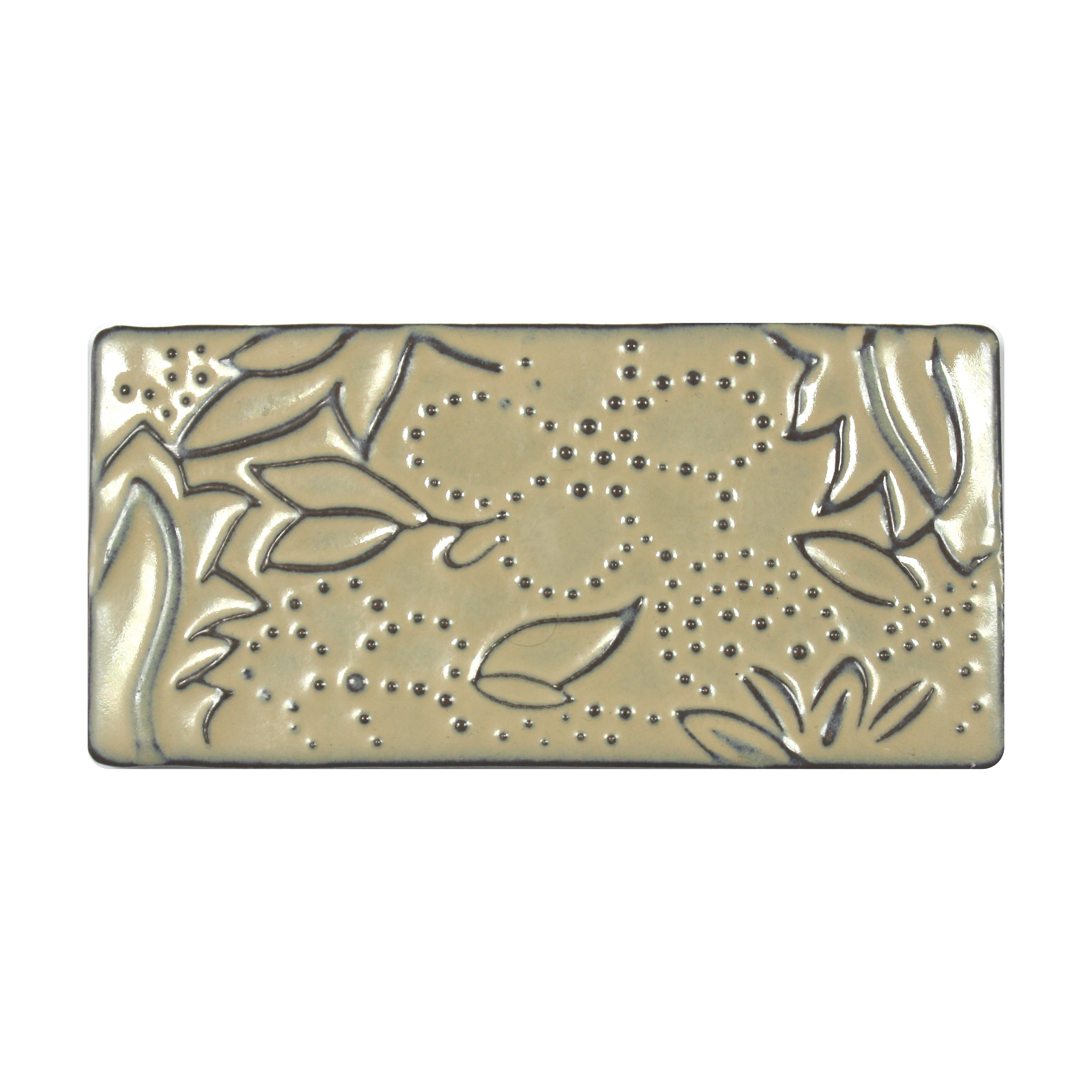 Изображение товара Декоративная керамическая мозаика NSMOSAIC 15x7.5 см коричневая глянцевая