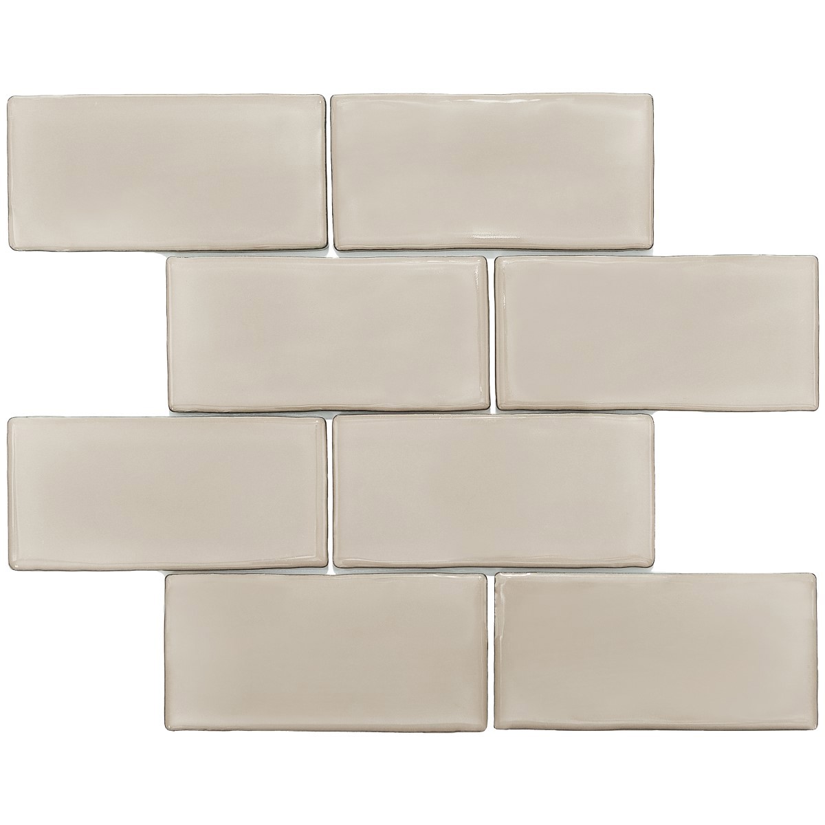 Изображение товара Декоративная керамическая мозаика NSMOSAIC 31x31.2 см коричневая для внутренней и внешней отделки