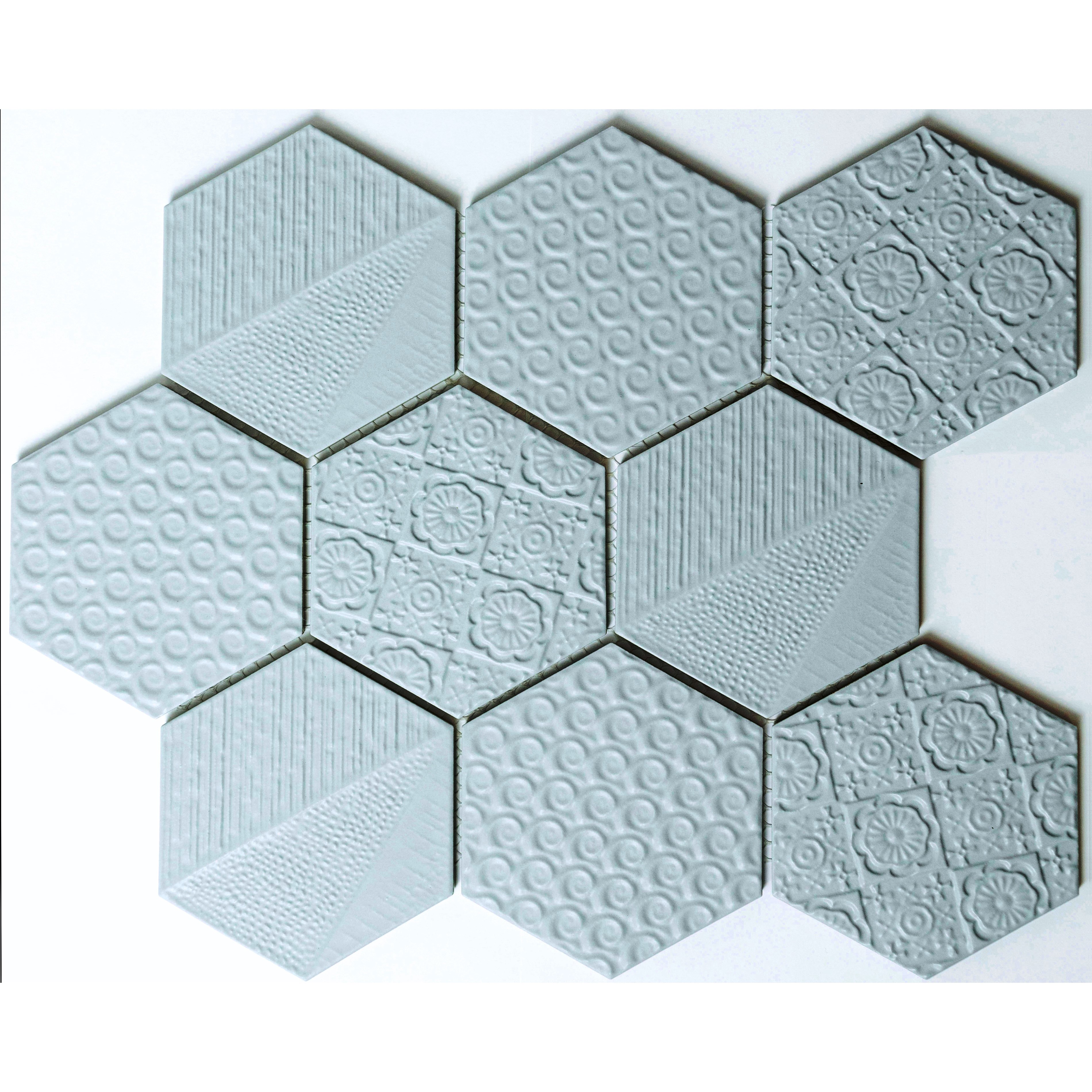 Изображение товара Декоративная мозаика NSMOSAIC R-332 29.5x25.6 см синяя