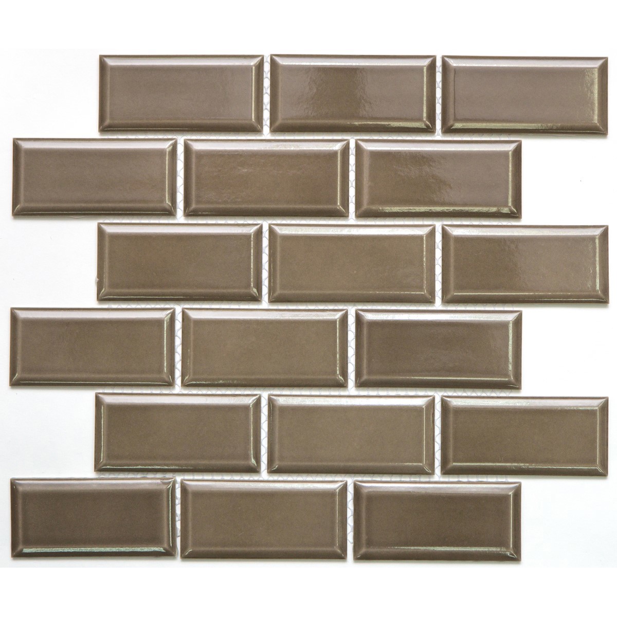 Изображение товара Декоративная мозаика Nsmosaic Pr4595-39 NS11PL0051nsk 29.5x29.1см цвет Коричневый