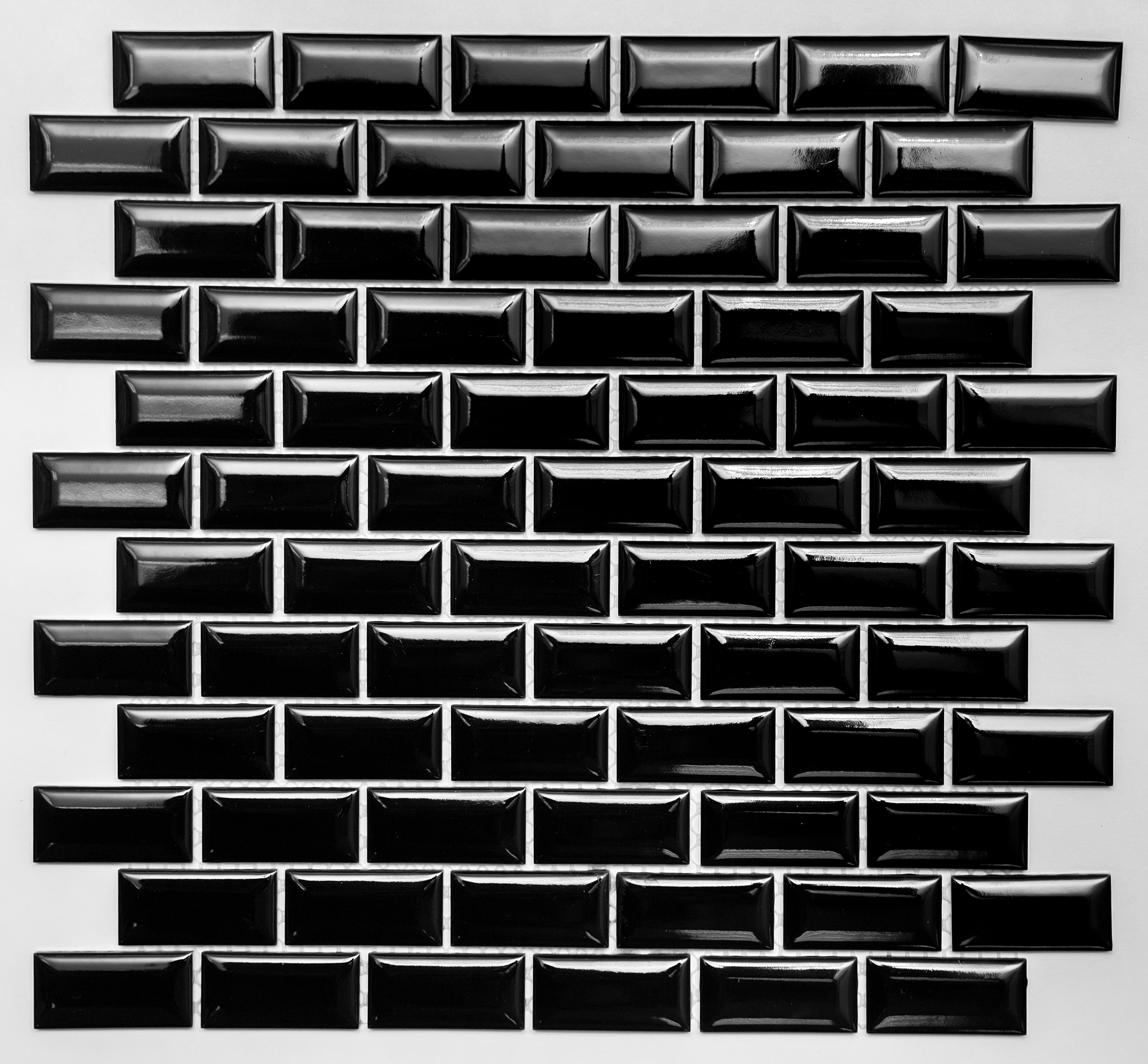 Изображение товара Декоративная мозаика Nsmosaic Pr2348-41 NS11PL0053nsk 30x30см цвет Черный