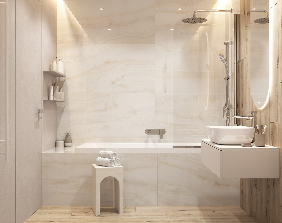 Изображение товара Керамогранит Cersanit Madeira onyx A17129 60x120 см бежевый