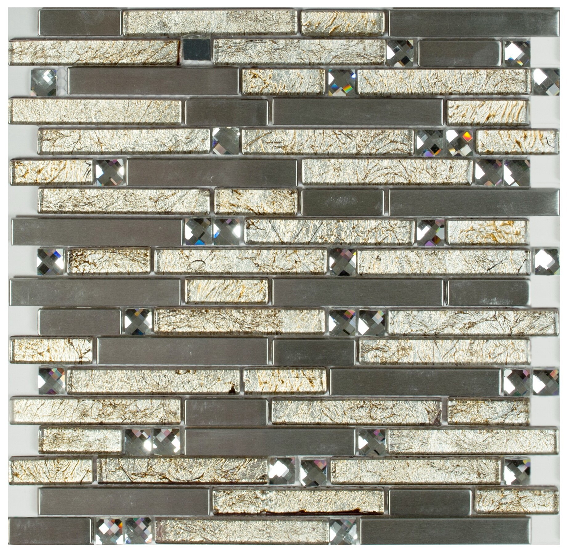 Изображение товара Декоративная мозаика NSMOSAIC Ms-610 для внутренней и наружной отделки 30.5x29.8 см