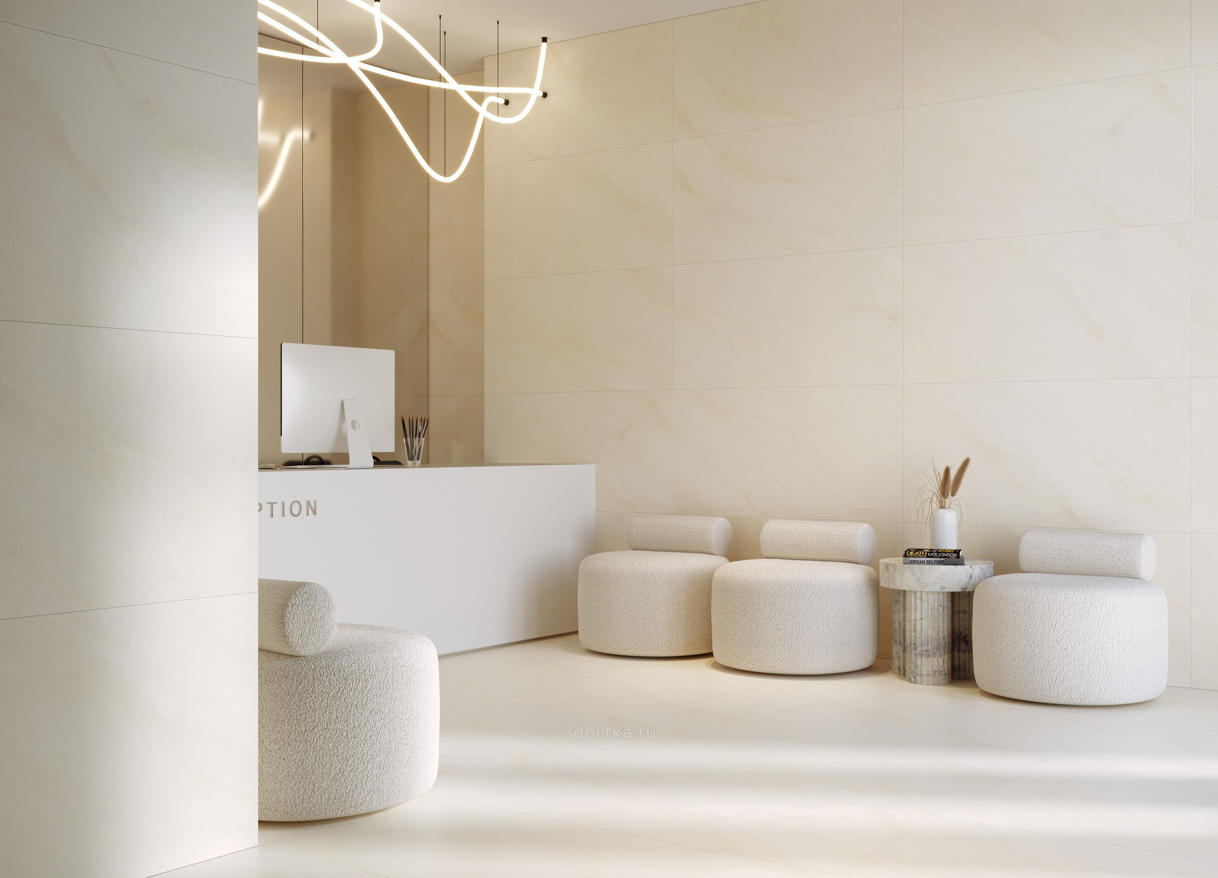 Изображение товара Керамогранит Kerranova Bereg 600x600x9 мм бежевый для внутренней и внешней облицовки