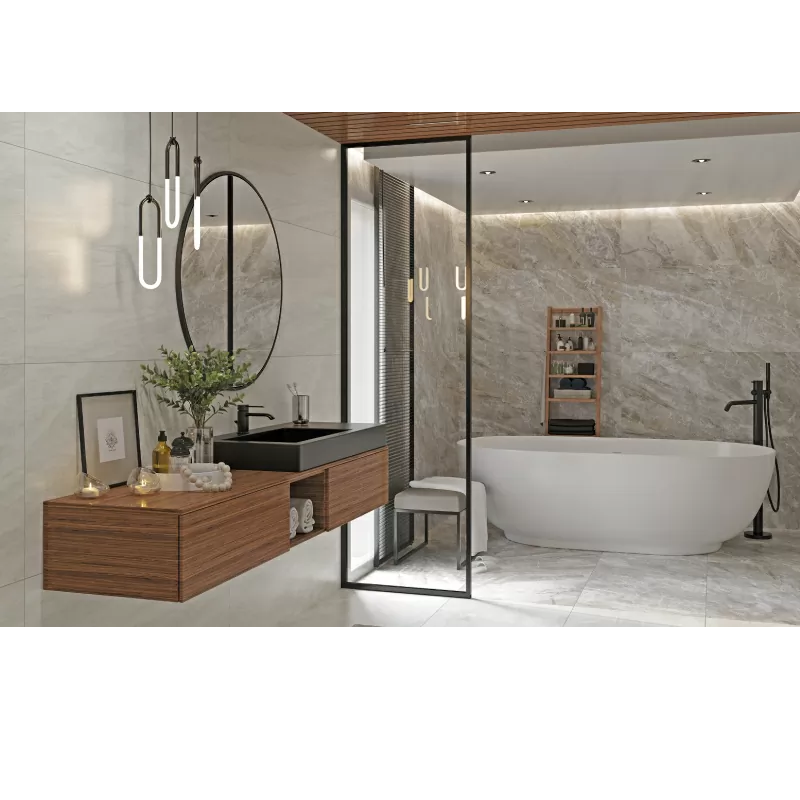 Изображение товара Керамогранит Kerranova Canyon K-900/SR/600x600x9ekb 60x60см цвет белый, слоновая кость