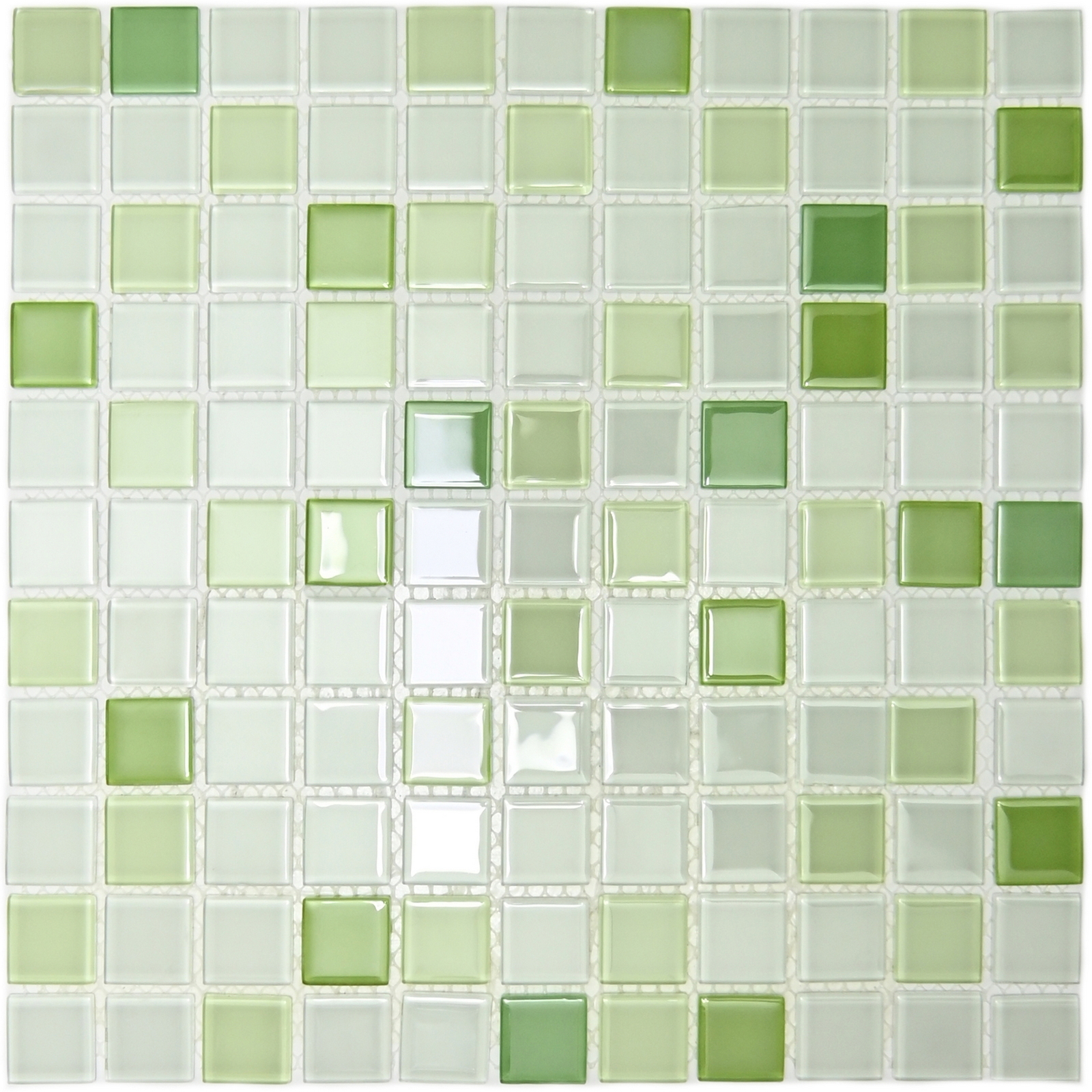 Изображение товара Плитка декоративная растяжка стеклянная Bonaparte Jump Green №6