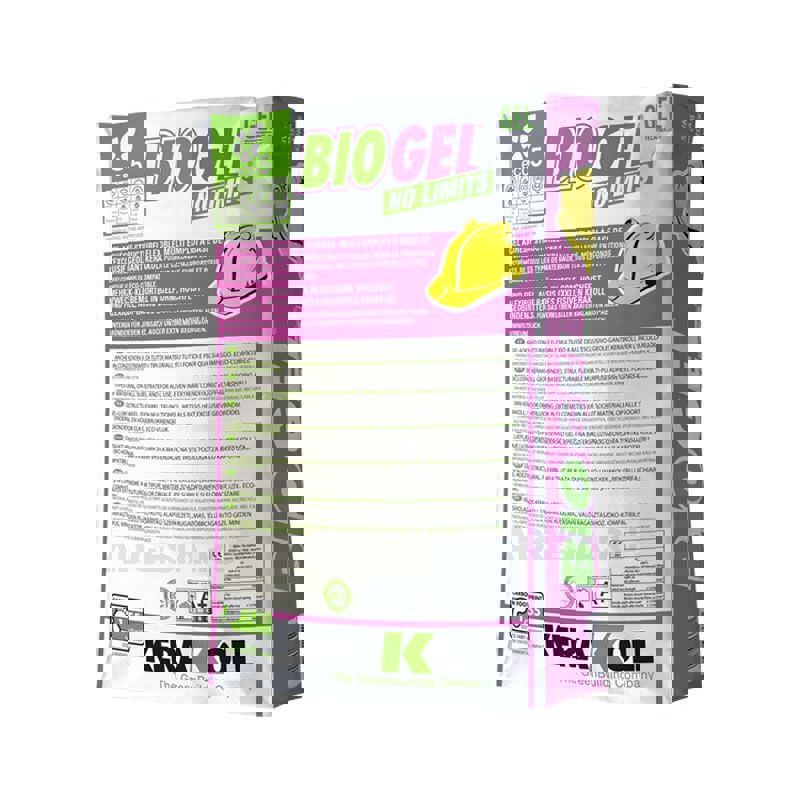 Изображение товара Клей для плитки Kerakoll BIOGEL NO LIMITS WHITE 25 кг эластичный водостойкий