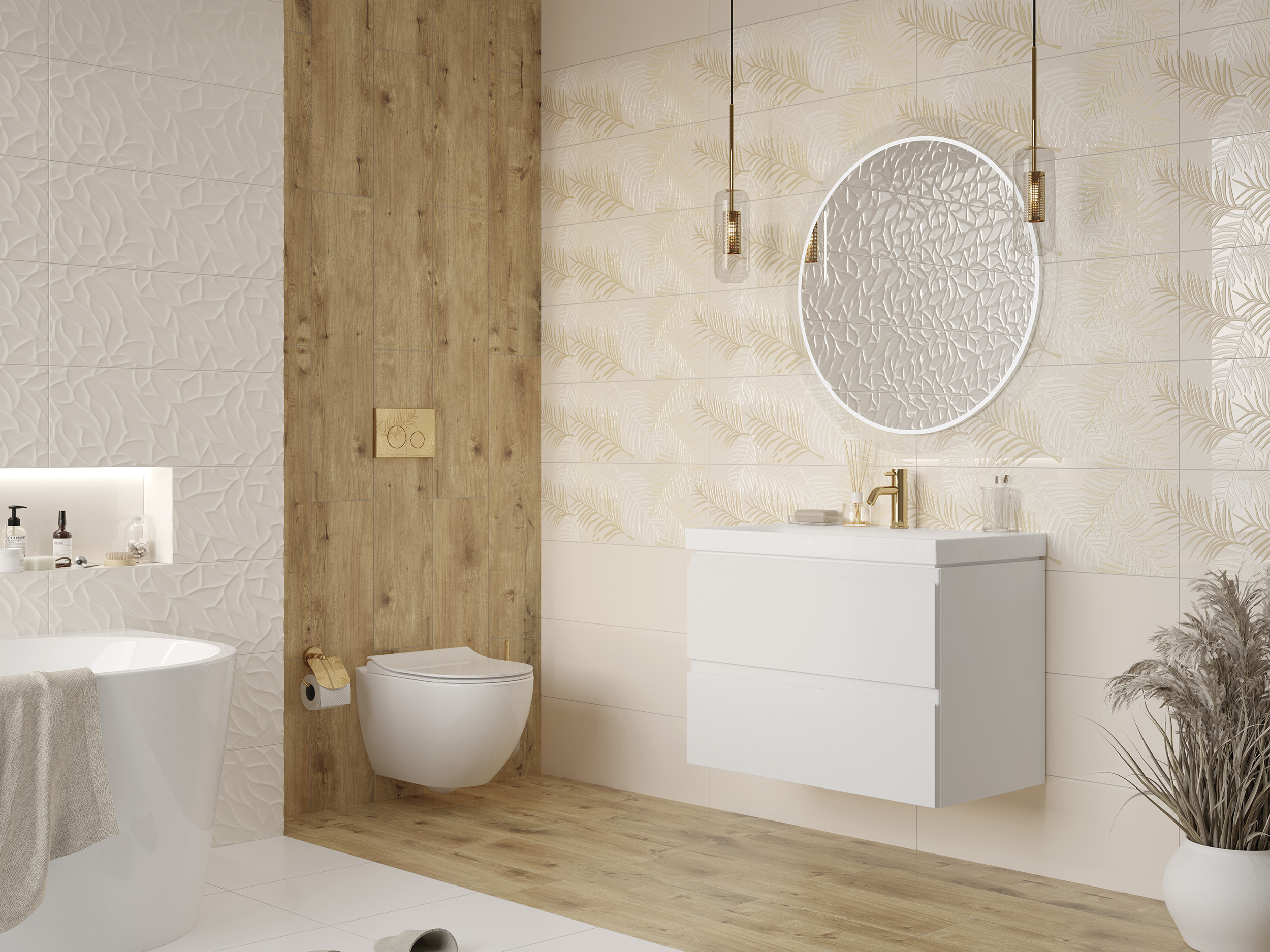 Изображение товара Керамогранит Cersanit Wood concept rustic WR4T013 21.8x89.8 см бежевый