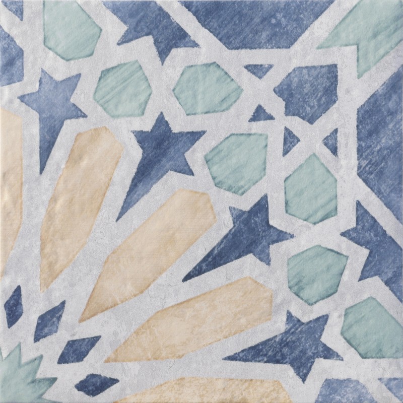 Изображение товара Керамогранит Mainzu Carino 20x20 светло-синий для пола и стен Испания