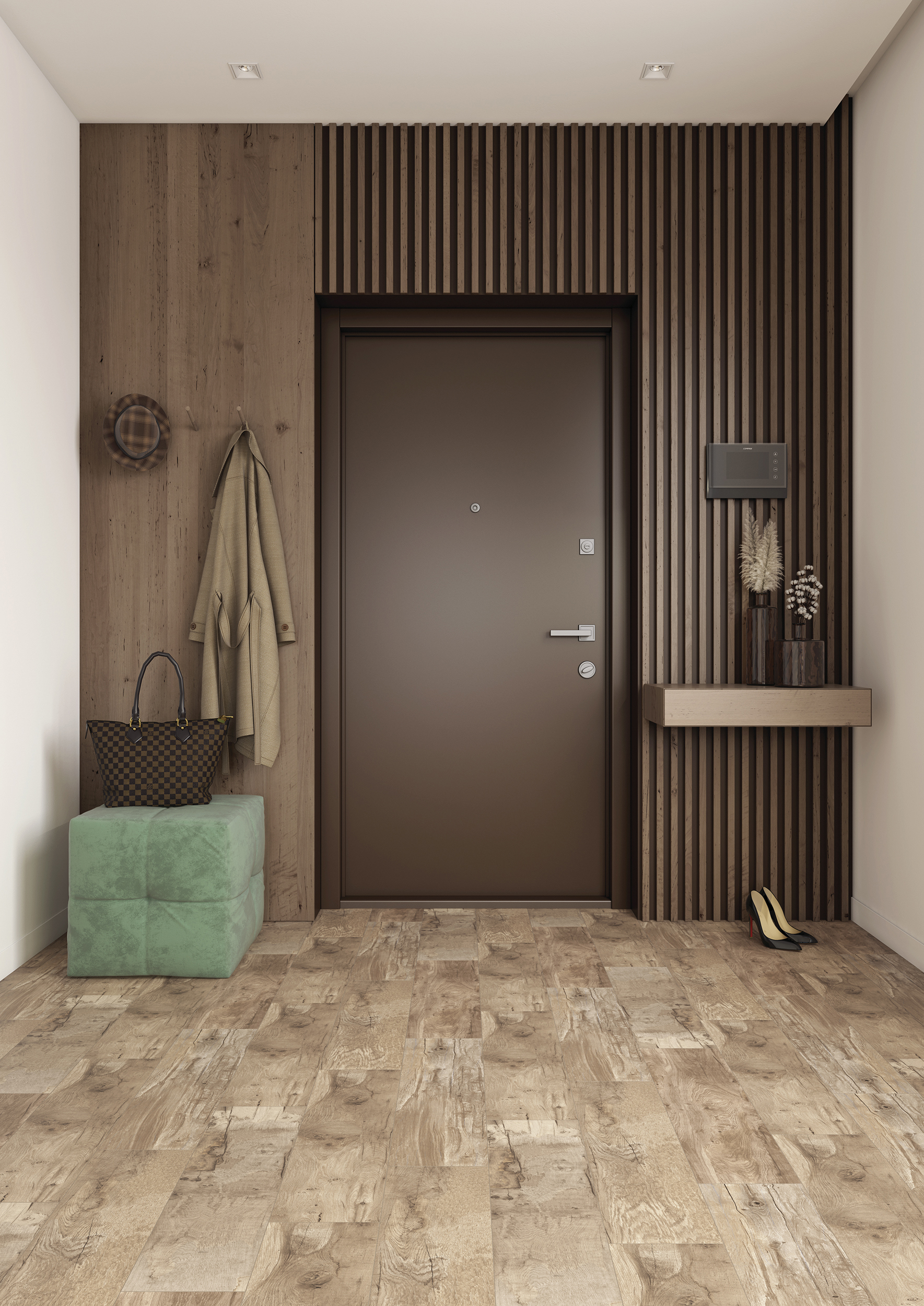 Изображение товара Керамогранит Cersanit Harbourwood HW4M302 18.5x59.8 см бежевый под дерево